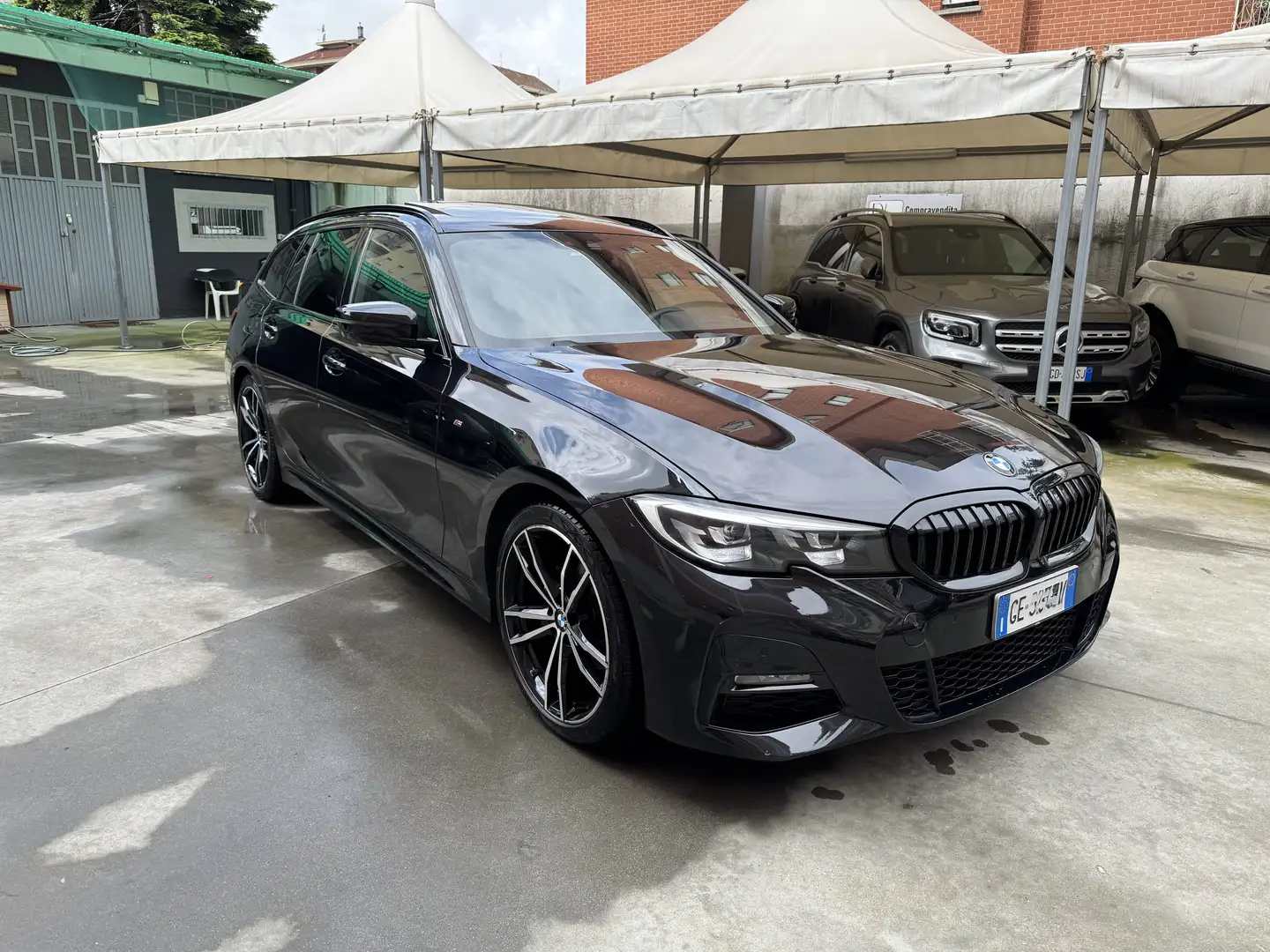 BMW 320 320d 48V Touring Msport Nero - 1
