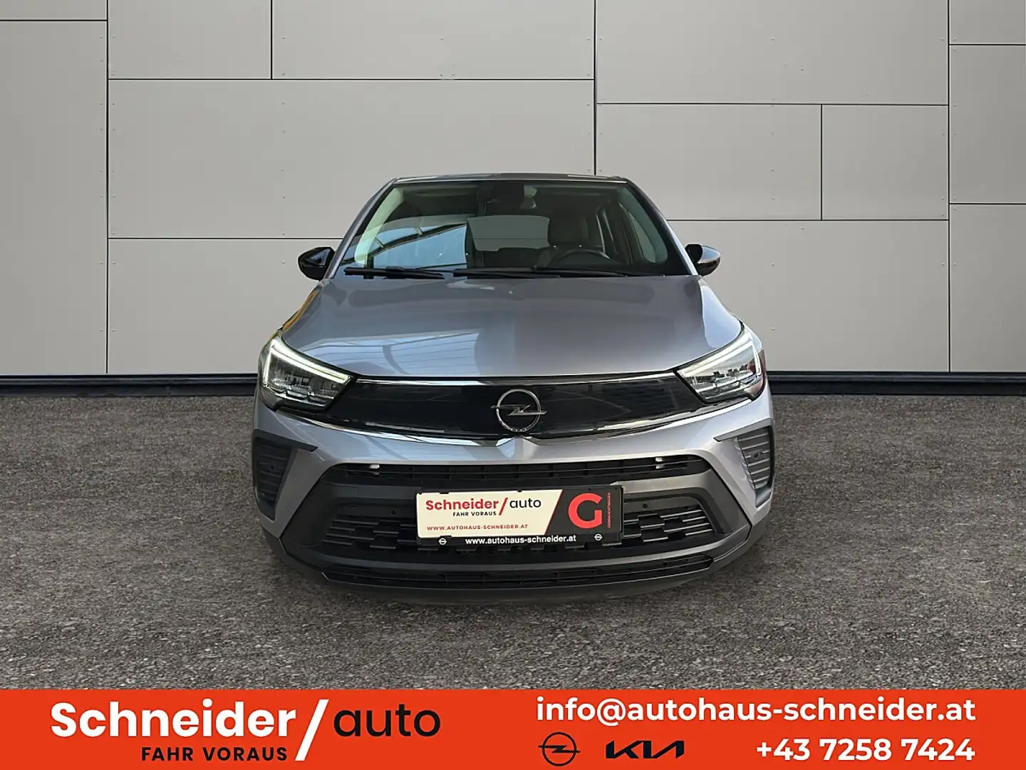 Opel Crossland 1,2 Turbo Edition Aut. Grau - 2