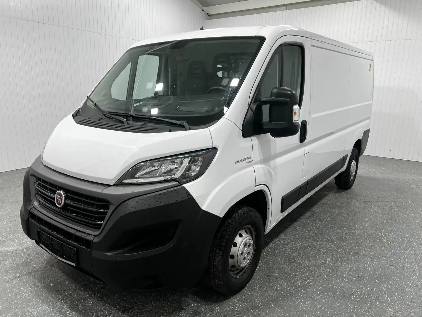 Fiat DUCATO 33 2.3L MJT 120 L2H1 |44,3t€|AC|AHK|S.HEI Weiß - 1