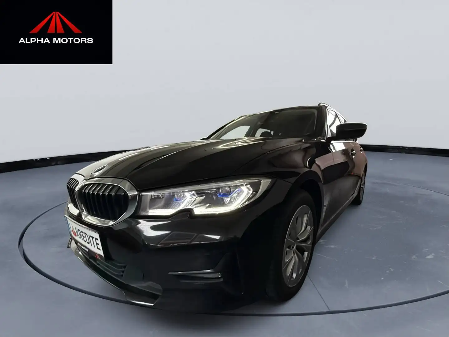 BMW 318 BMW 318d Touring Advantage Steptronic – Erstbesitz – MwSt. ausweisbar Schwarz - 2
