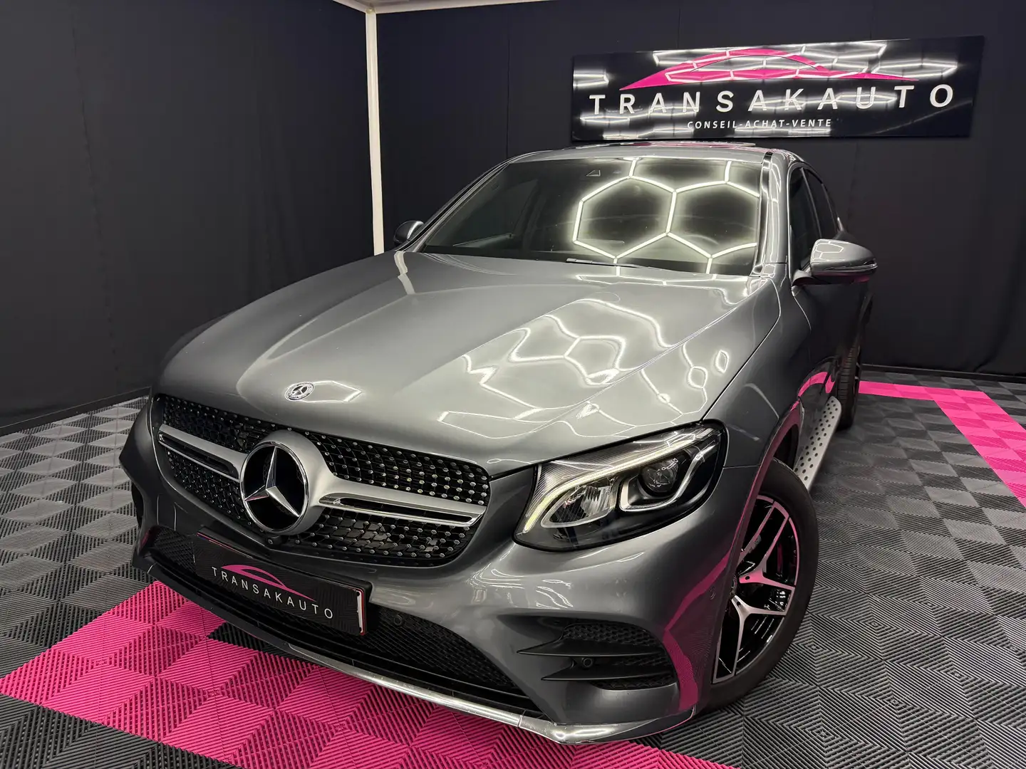 Mercedes-Benz GLC 250 GLC 250 4-Matic AMG LINE/TOIT/GARANTIE 12 MOIS Argent - 1