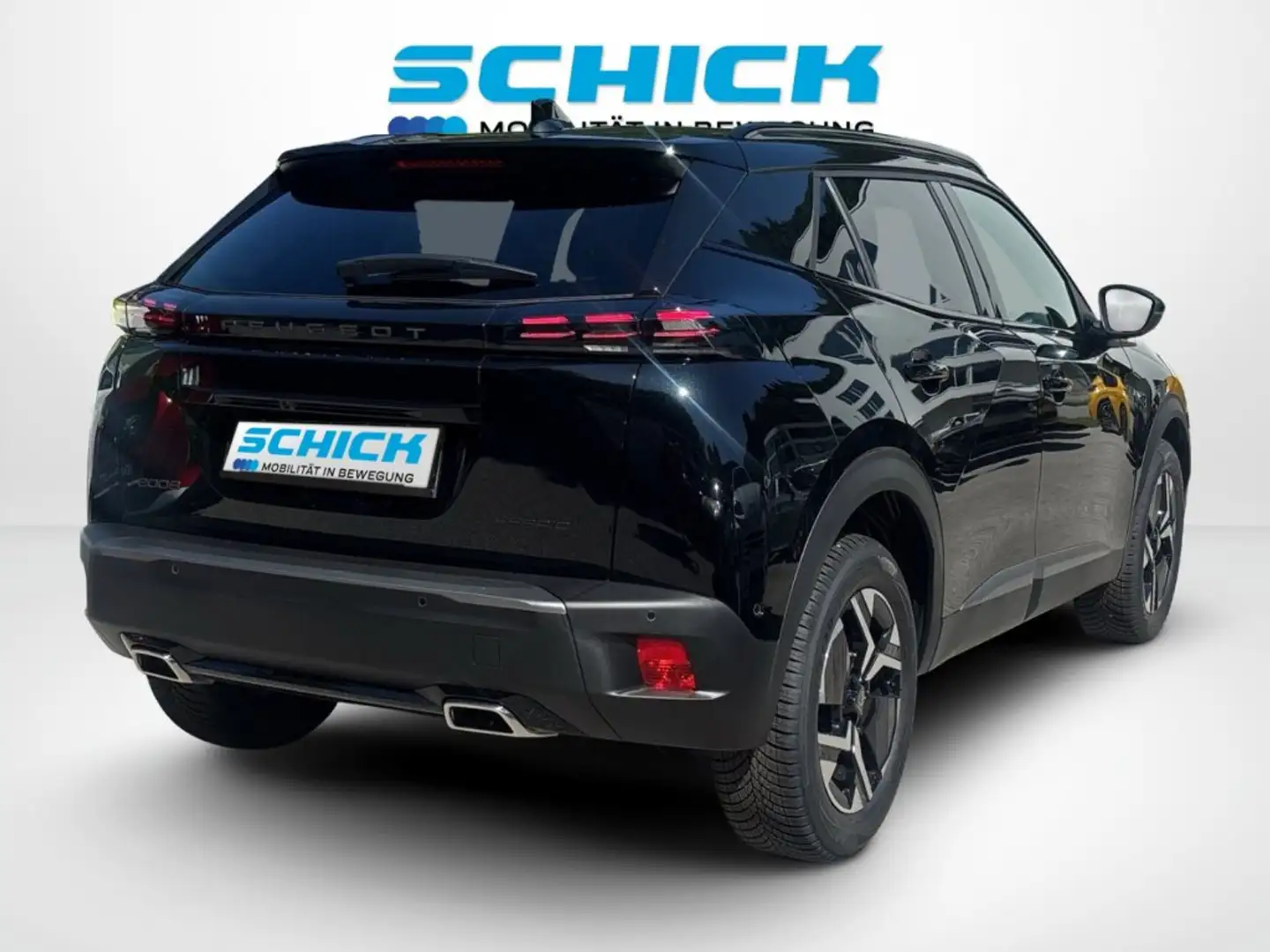 Peugeot 2008 GT Hybrid 145 e-DCS6 Schwarz - 2