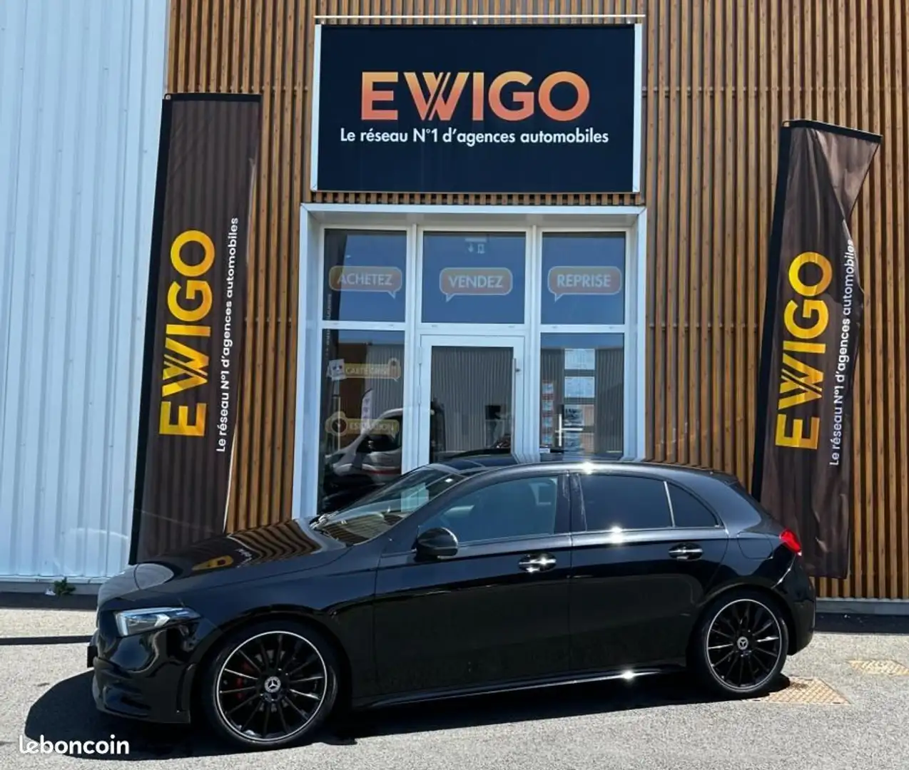 Mercedes-Benz A 150 Mercedes 2.0 200 D 150 AMG LINE 8G-DCT BVA PREMIER Noir - 1