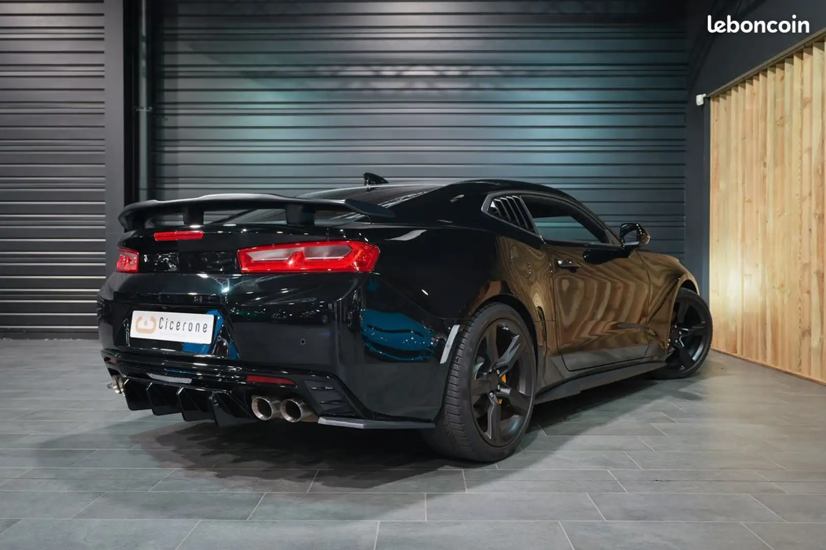 Chevrolet Camaro 2SS V8 LT1 453 – MY2017 KIT ZL1 PPF INTÉGRAL PORTES PAPILLONS BOSE SIÈGES ÉLECTRIQUES CUIR CHAUFFANTS -AFFICHAGE TÊTE HAU Schwarz - 2