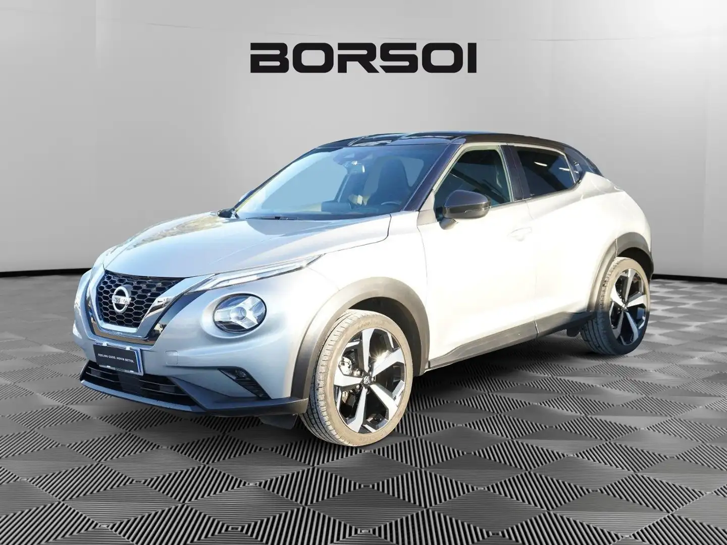 Nissan Juke 2ª serie 1.0 DIG-T 114 CV N-Connecta Silber - 1