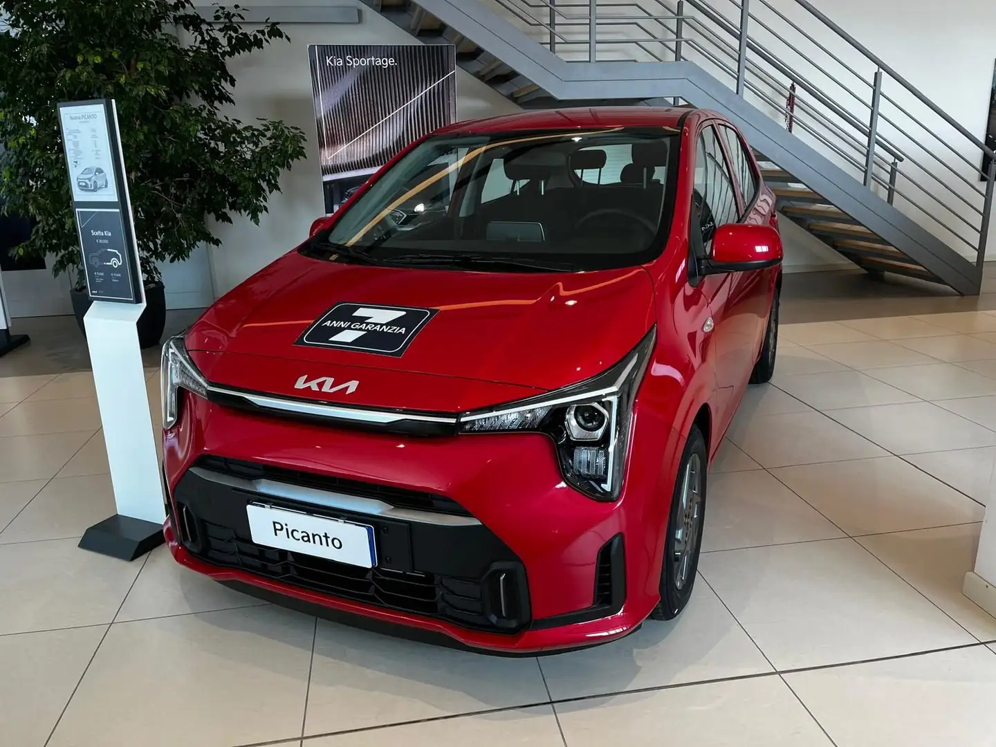 Kia Picanto Picanto 1.0 12V 5 porte Urban Rosso - 1