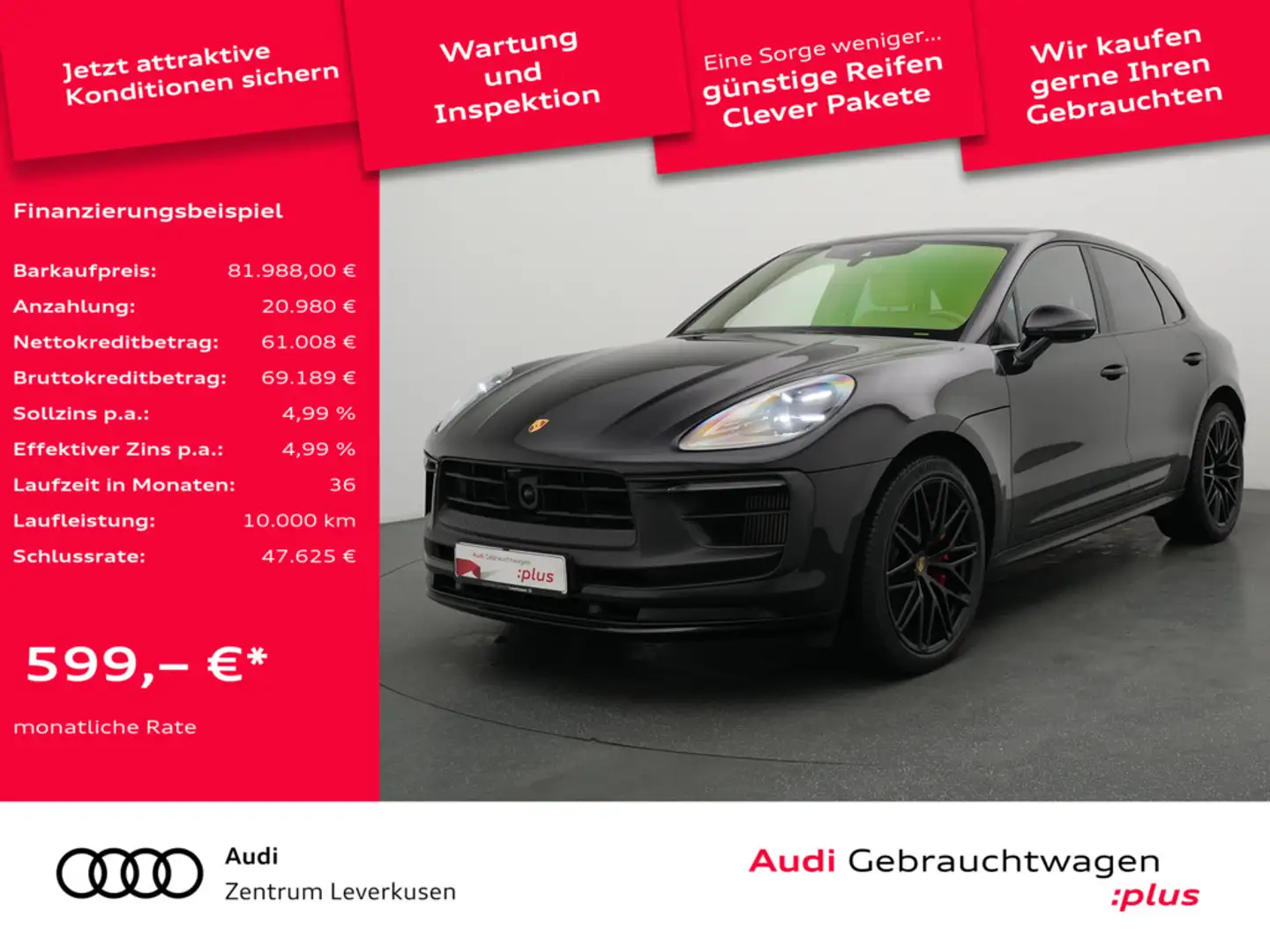 Porsche Macan GTS SPORT CHRONO PANO AHK BOSE PDLS+ PA Schwarz - 1