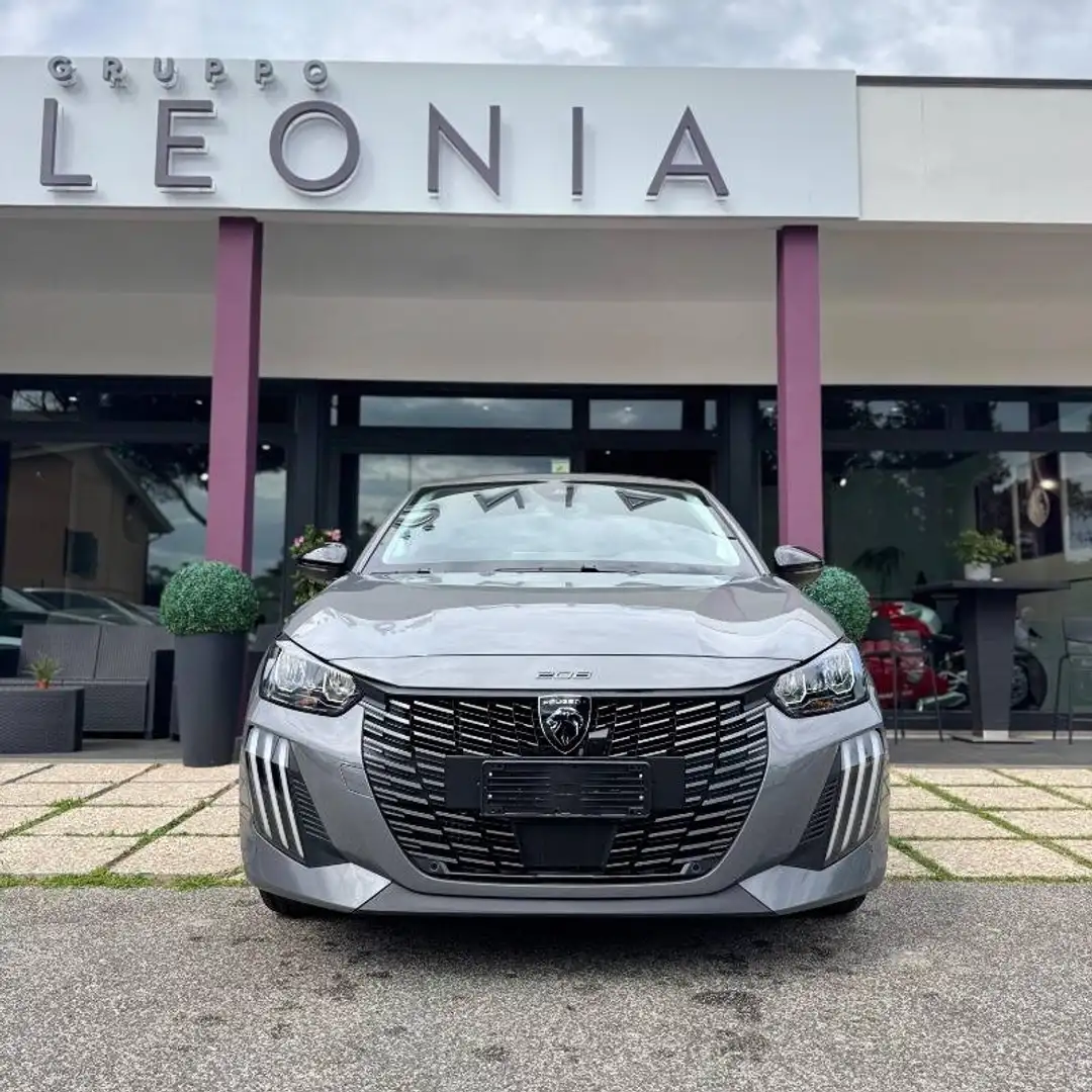 Peugeot 208 1.2 puretech Allure s&s 100cv VISION E NAVI PACK Gris - 2