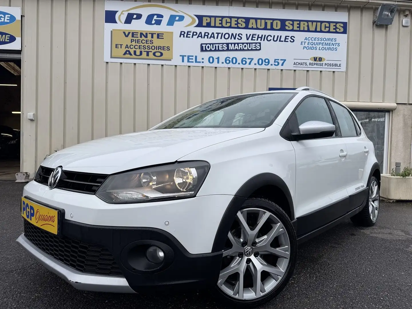 Volkswagen Polo 1.2 TSI 90CH 5P Blanc - 1