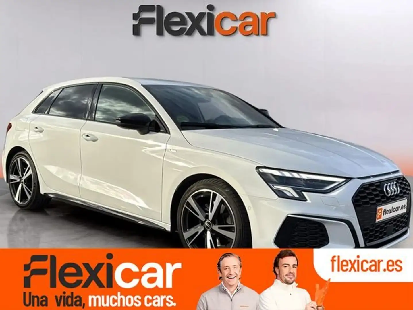 Audi A3 Sportback 35TDI S line S tronic Blanc - 1