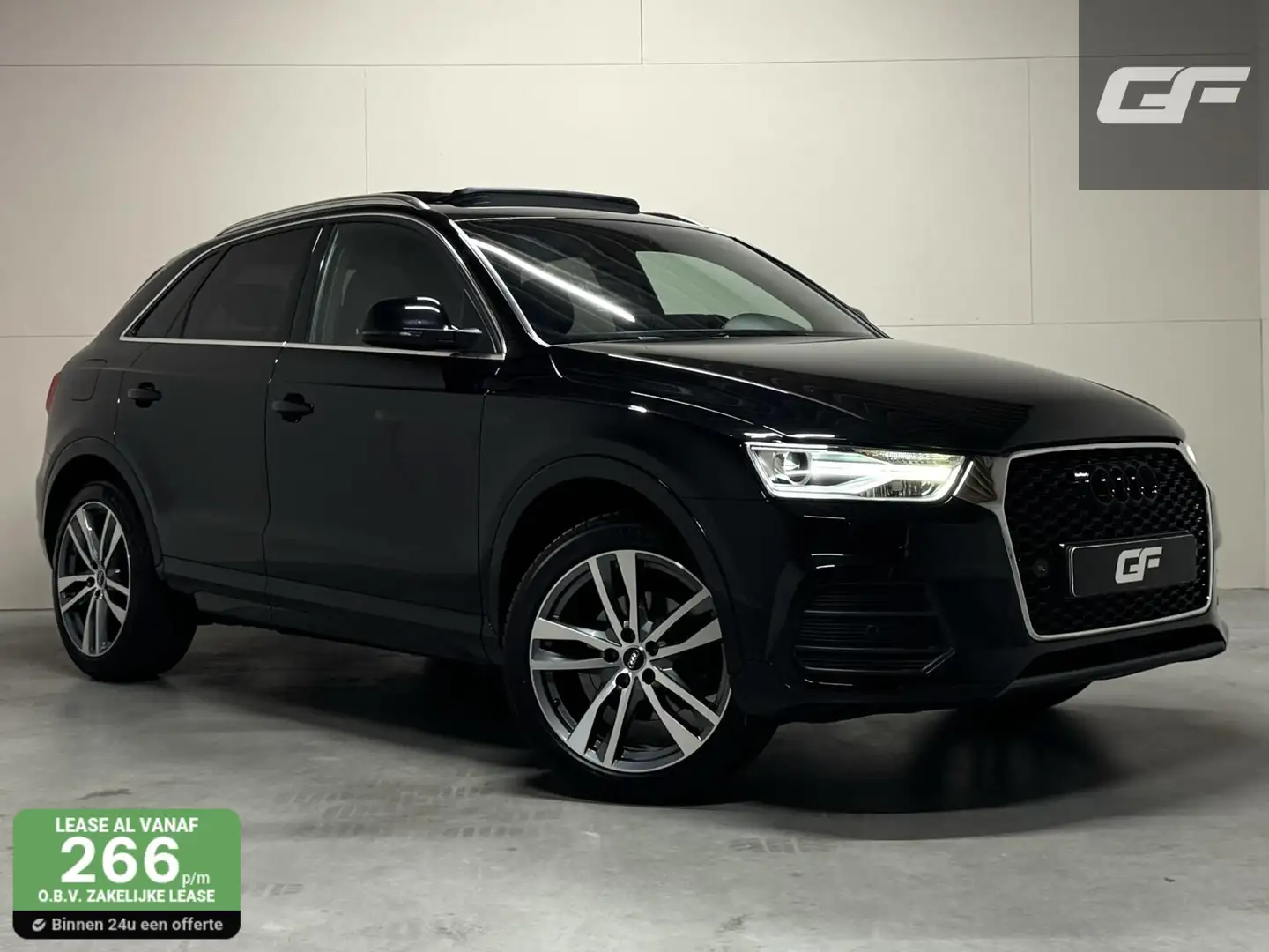 Audi Q3 1.4 TFSI CoD Sport Pano Cruise Navi Stoelverw. Tre Zwart - 1