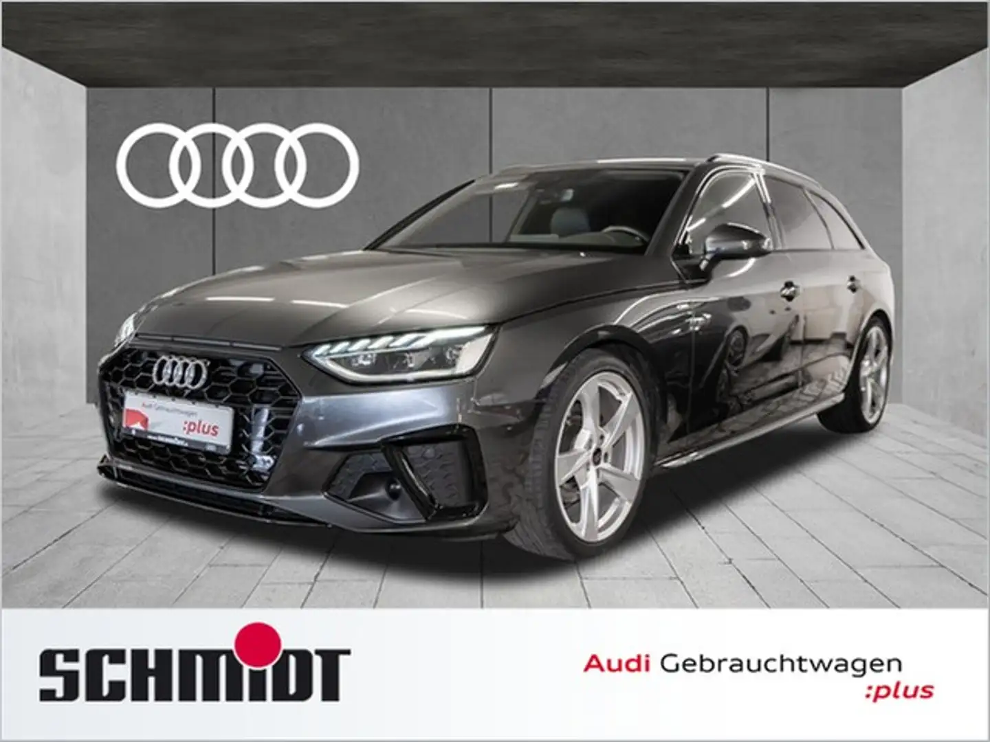 Audi A4 Avant 35 TFSI S line LM19 LED Navi+ ACC Businessp. Gris - 1