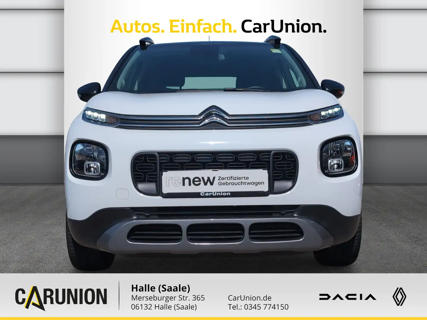 Citroen C3 Aircross PureTech 130 Shine PDC/Kamera/Klima Wit - 2