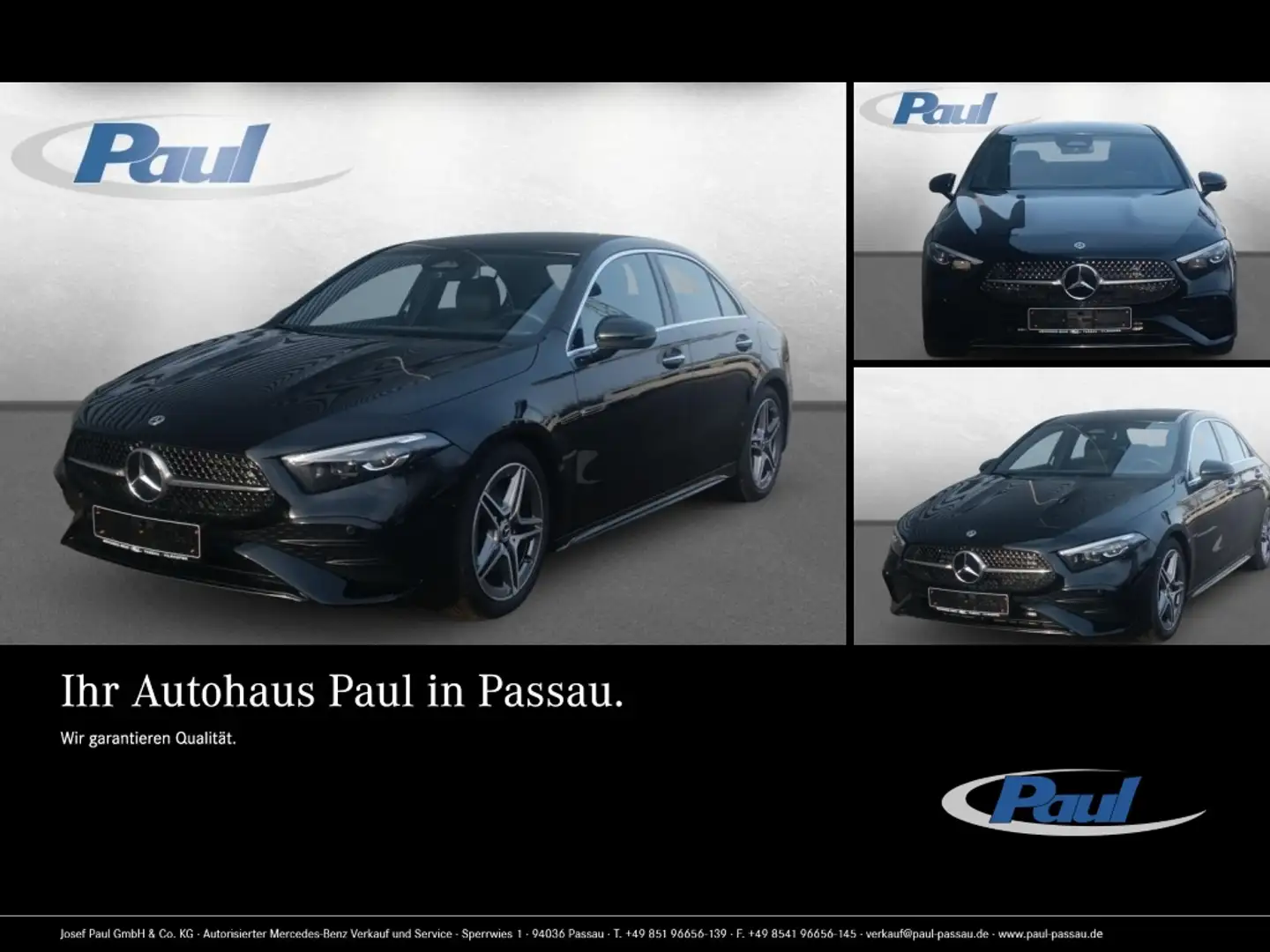Mercedes-Benz A 220 d Limousine SpurW S-Sitz W-Paket KAM PDC Schwarz - 1