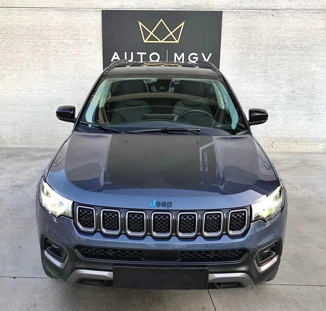 Jeep Compass Compass II 1.3 turbo t4 phev Trailhawk 4xe auto Blau - 2