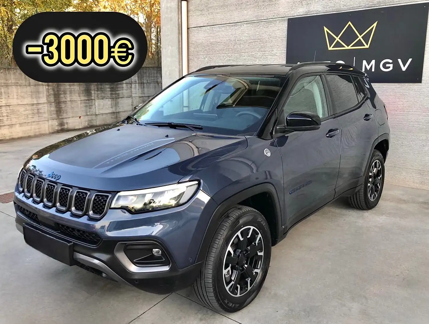 Jeep Compass Compass II 1.3 turbo t4 phev Trailhawk 4xe auto Blau - 1