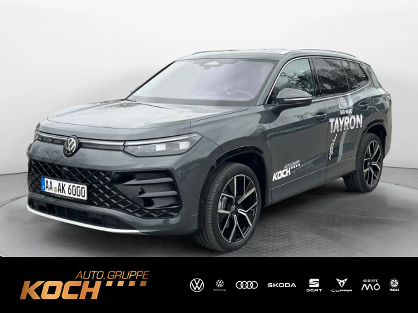 Volkswagen Tayron 2.0TDI R-Line 4M DSG Navi AHK Pano LED St Grau - 1