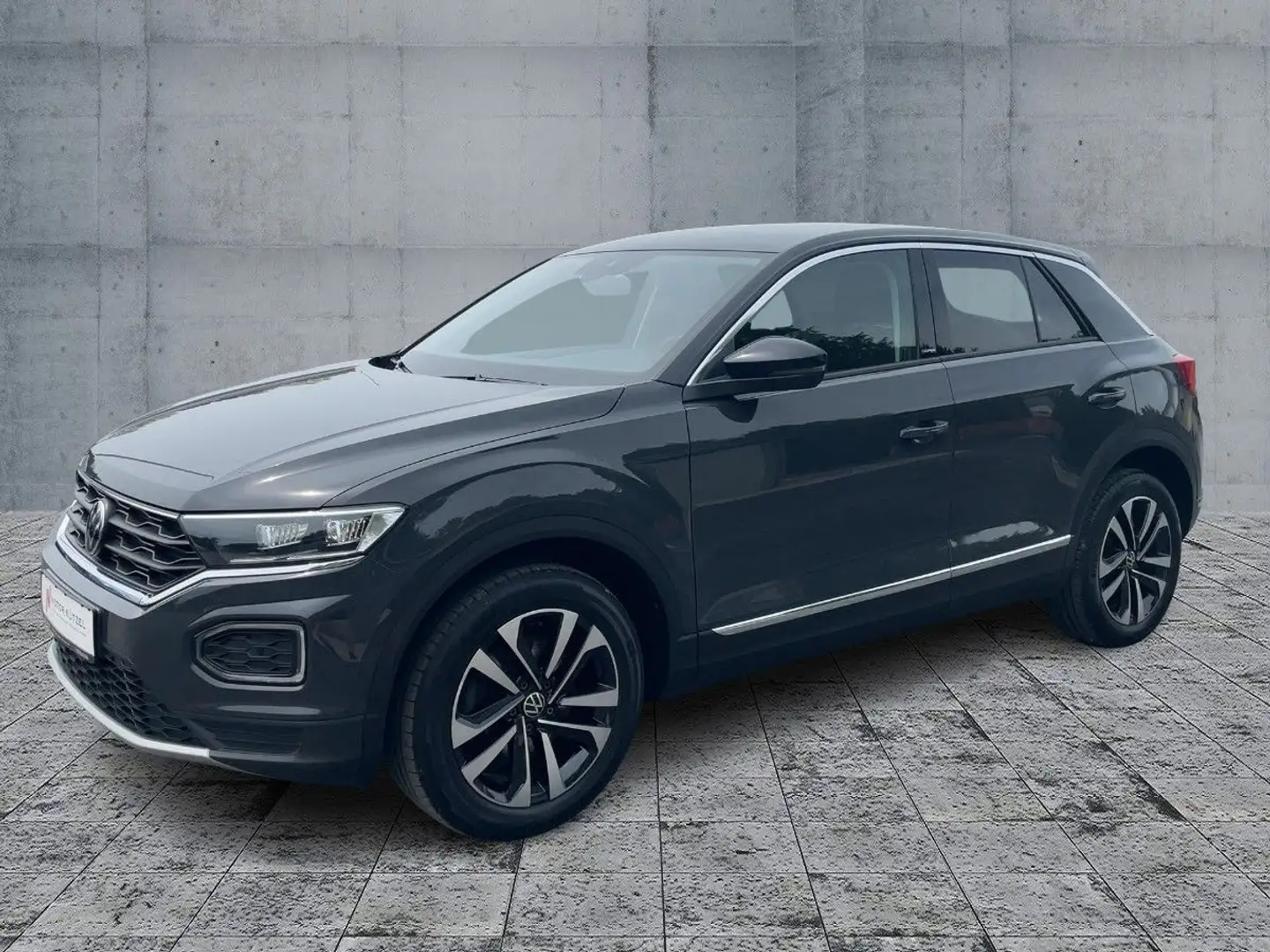 Volkswagen T-Roc 2.0 TDI DSG UNITED LED+NAV+SHZ+PDC+ACC+APP Grau - 2