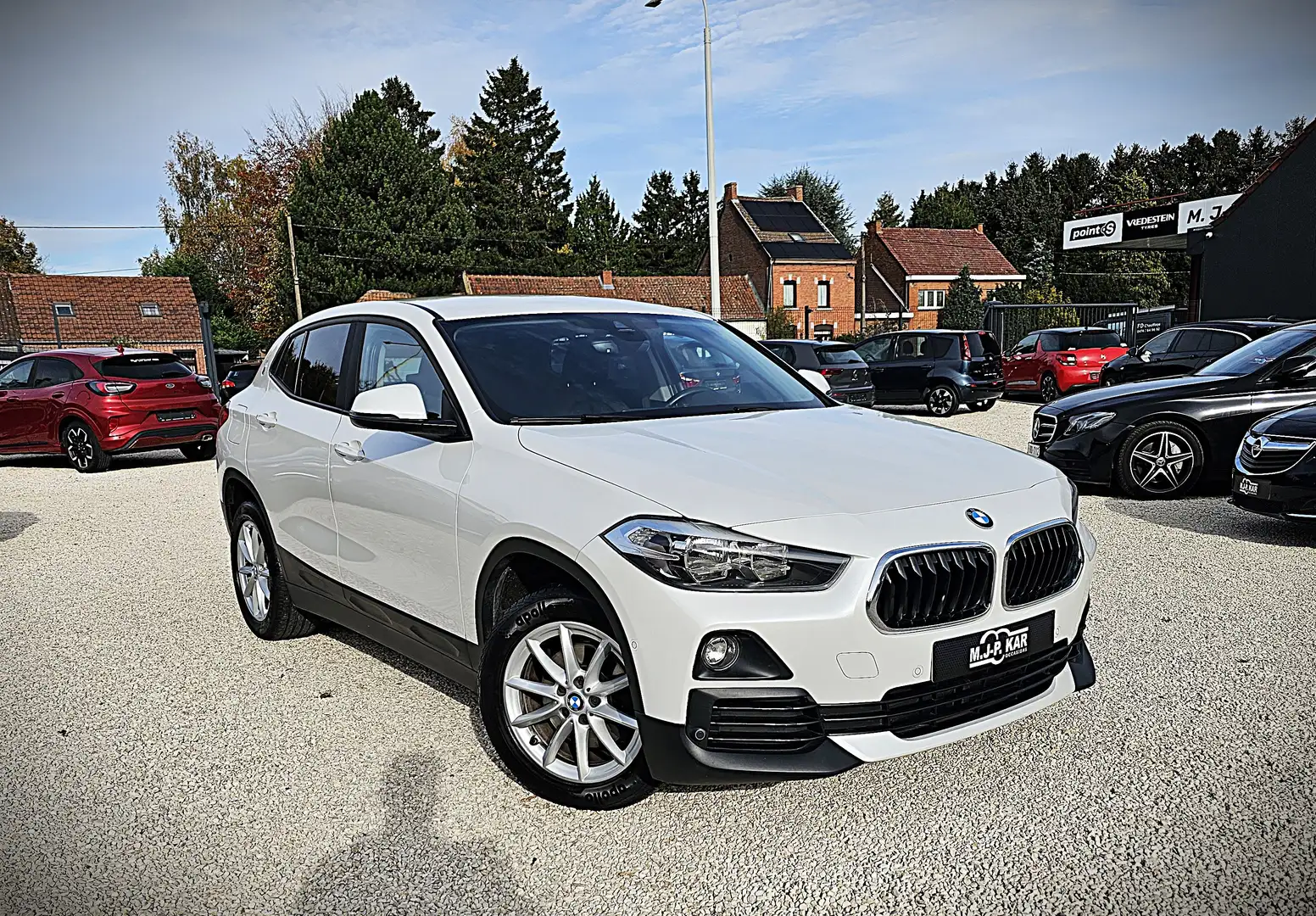 BMW X2 sDrive18d Auto Blanc - 2