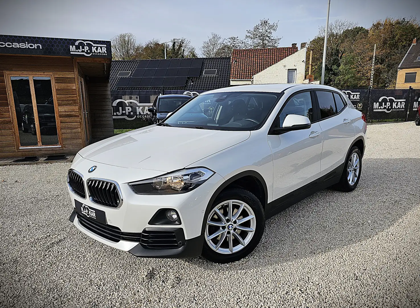 BMW X2 sDrive18d Auto Blanc - 1