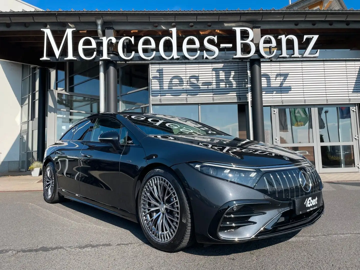 Mercedes-Benz EQS 53 AMG 4M HUD+Pano+Hyper+Fond+Burm+TV+VOLL Grau - 1