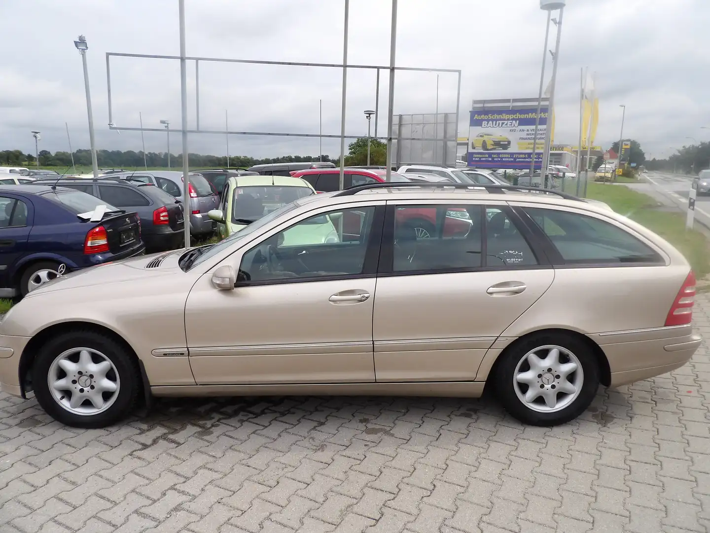 Mercedes-Benz C 180 C 180 T Kompressor Automatik Klima Alu. HU AU Neu Bronze - 2