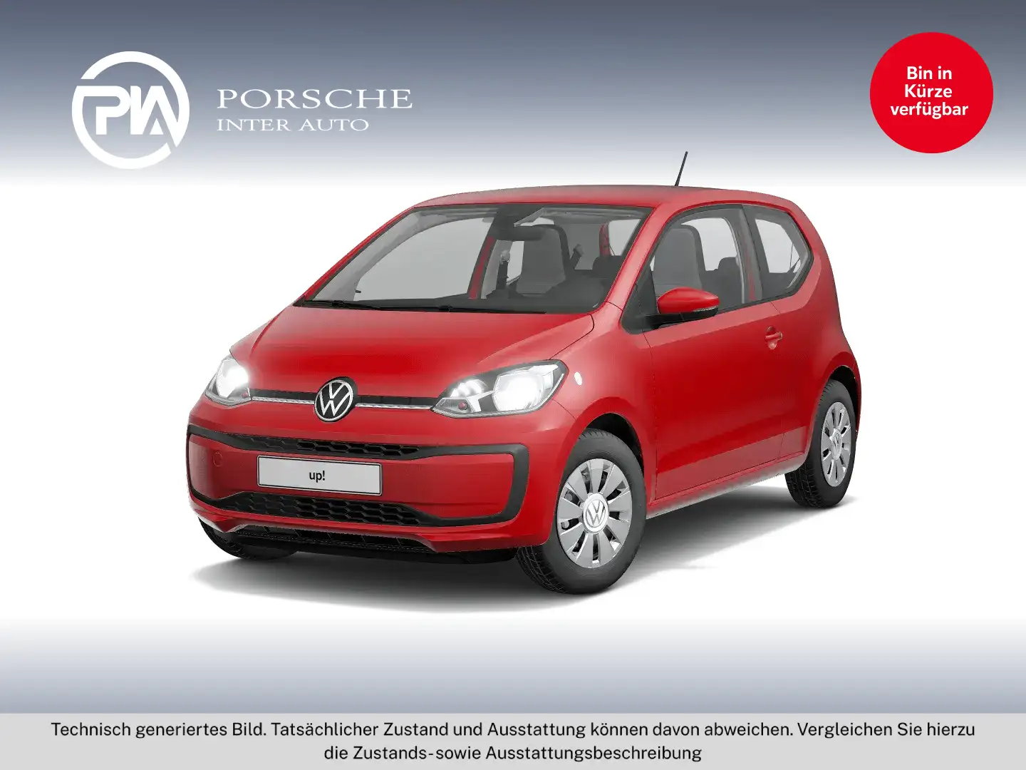 Volkswagen up! VW up! Rot - 1