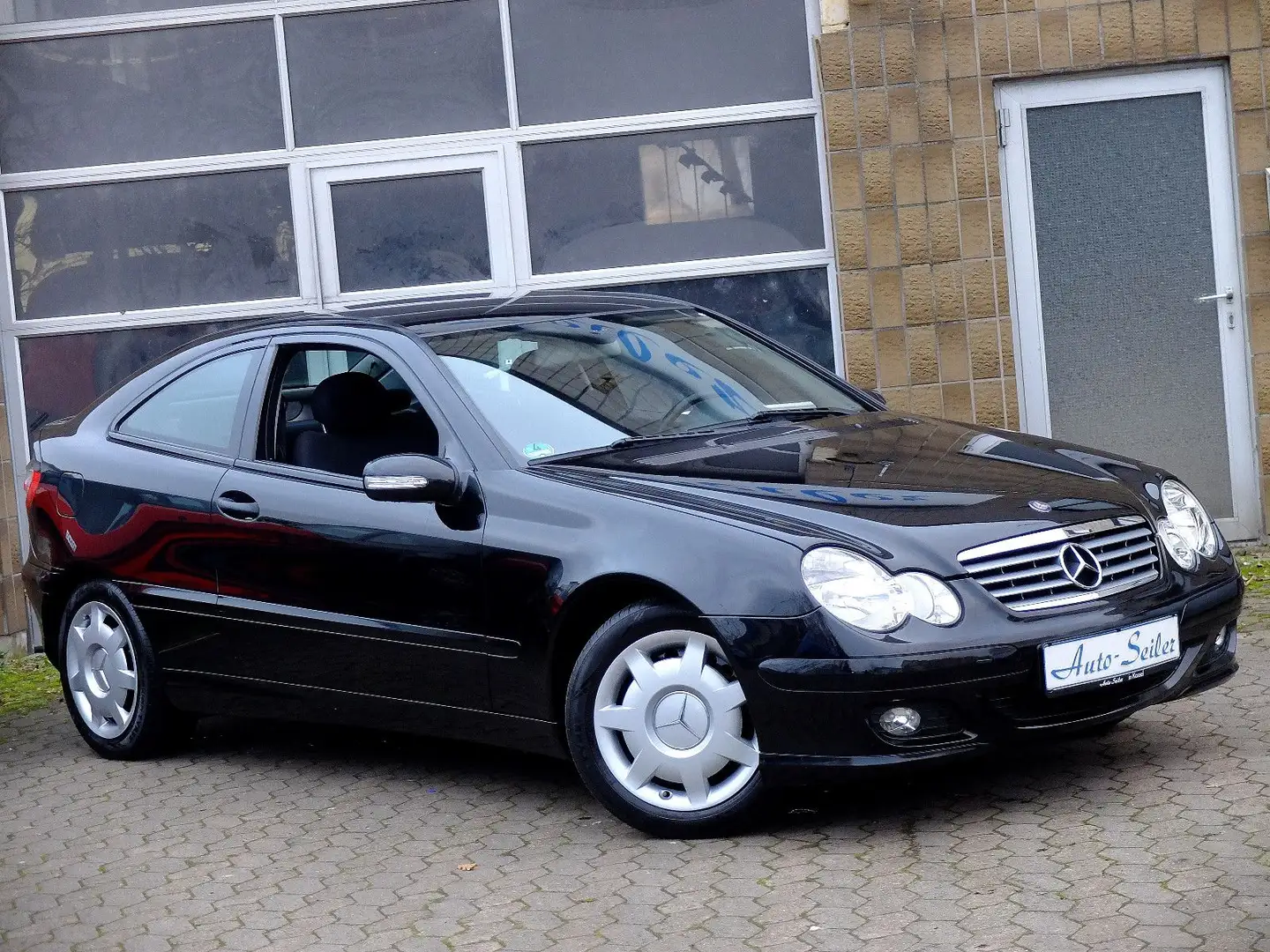 Mercedes-Benz C 180 Sportcoupe 2.Hand  - Klima - Scheckheft - Nero - 1