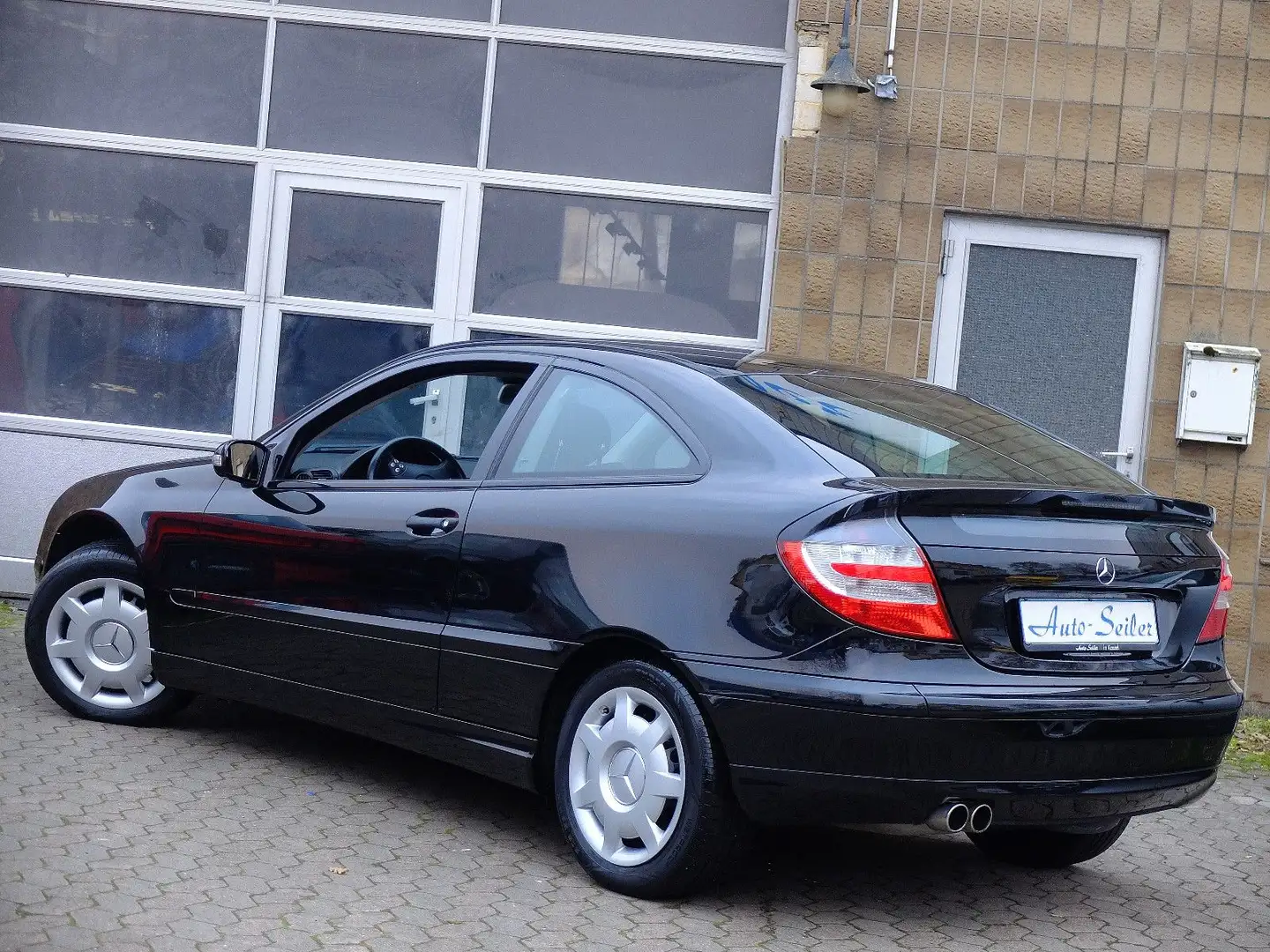 Mercedes-Benz C 180 Sportcoupe 2.Hand  - Klima - Scheckheft - Nero - 2