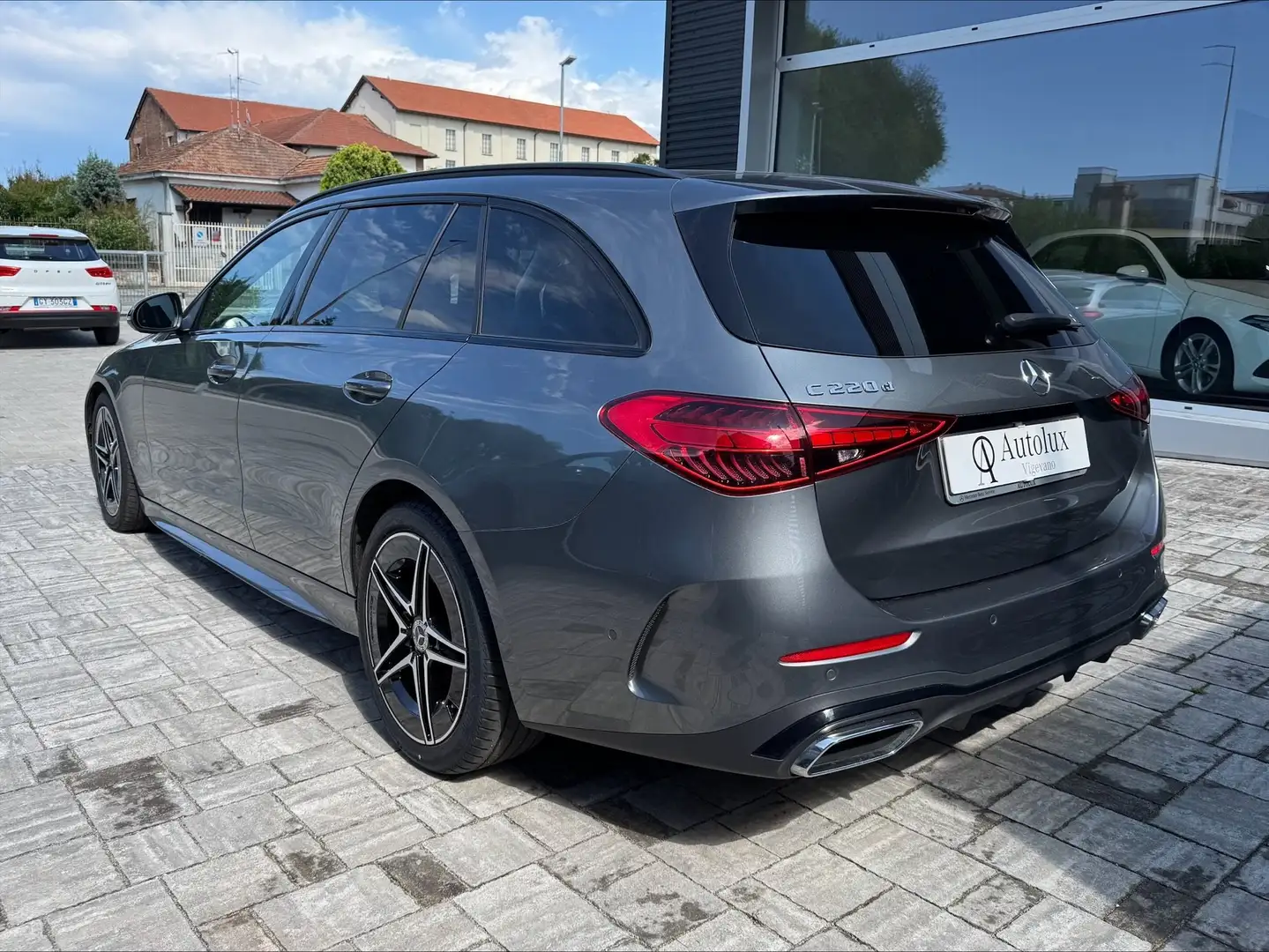 Mercedes-Benz C 220 SW d mhev AMG Line Premium auto Gris - 2