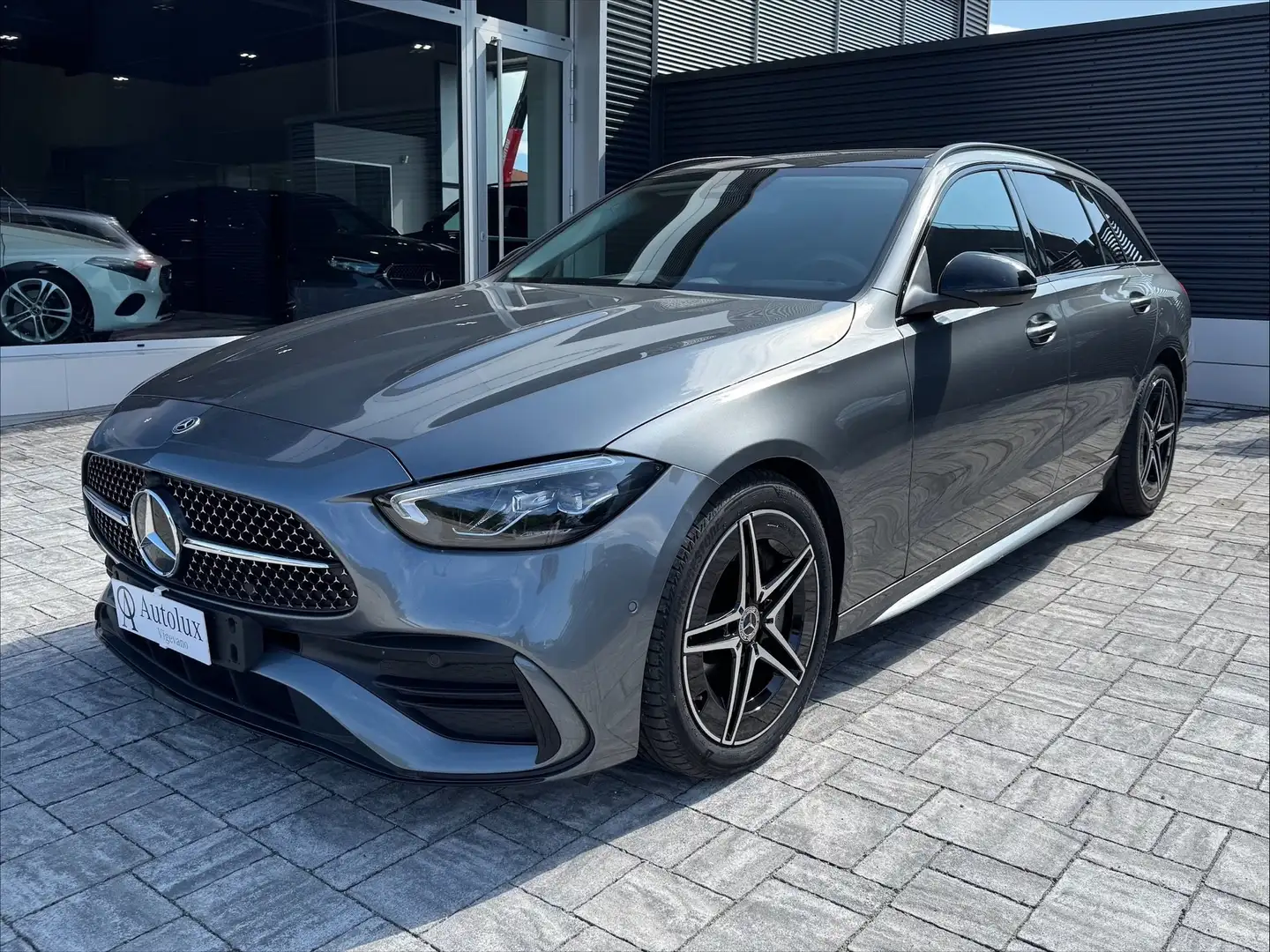 Mercedes-Benz C 220 SW d mhev AMG Line Premium auto Gris - 1