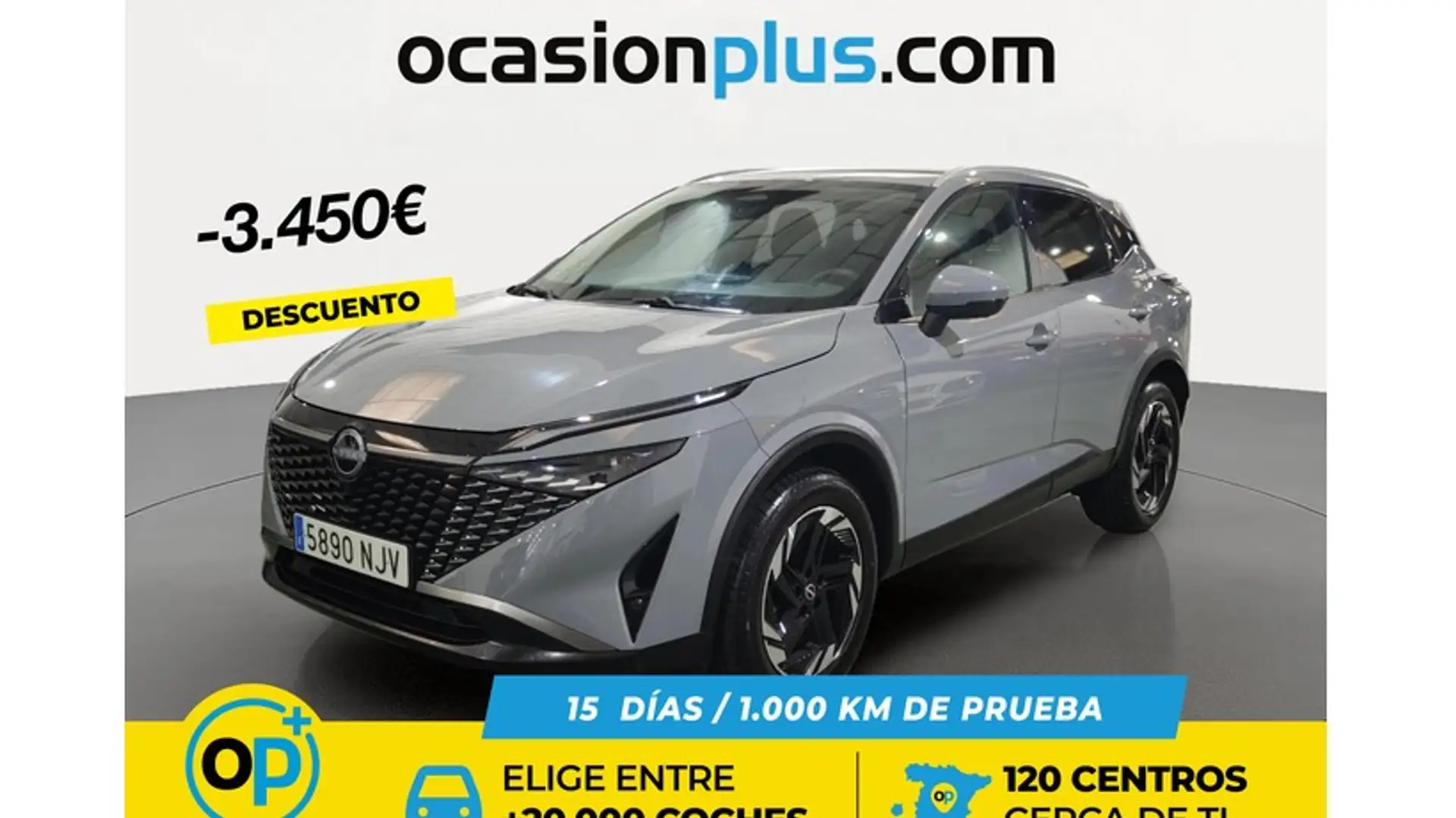 Nissan Qashqai 1.3 DIG-T mHEV 12V N-Connecta 4x2 103kW Grau - 1