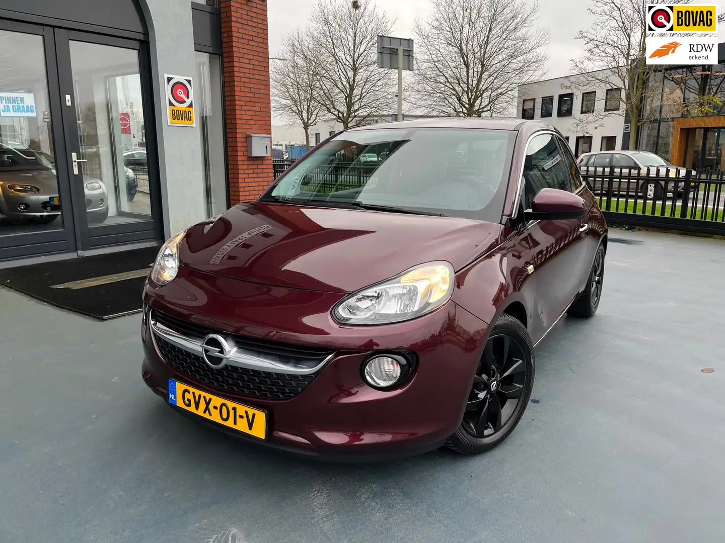 Opel Adam 1.2 STOEL/STUURVERWARMING LMV AIRCO Paars - 1