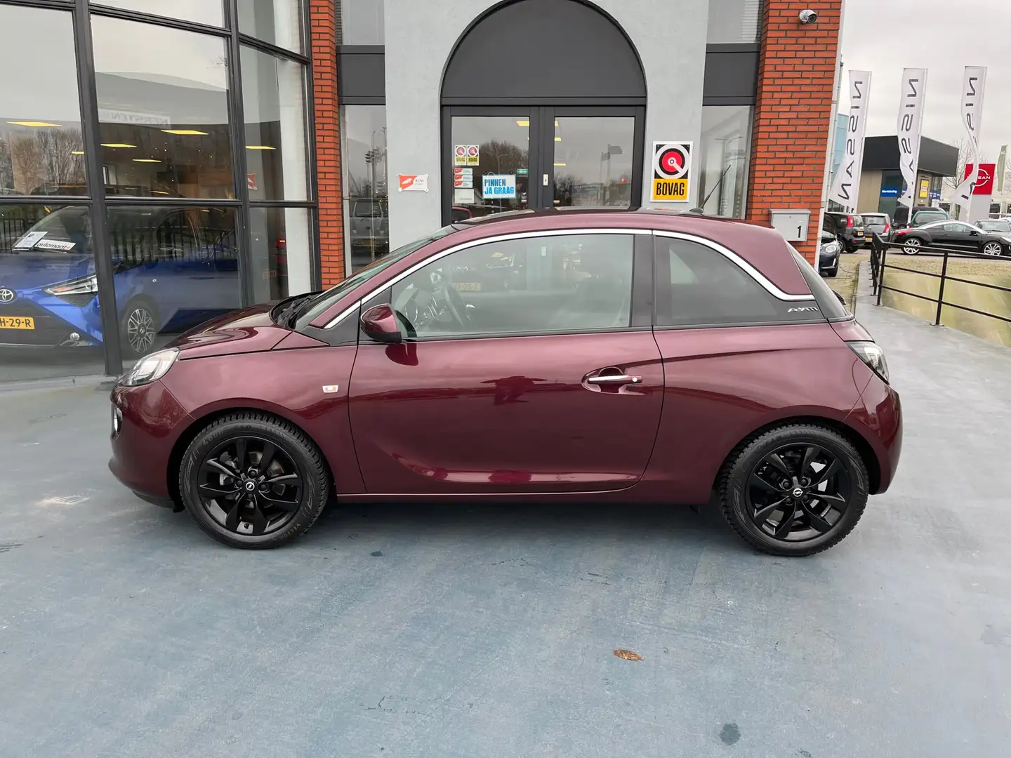 Opel Adam 1.2 STOEL/STUURVERWARMING LMV AIRCO Paars - 2