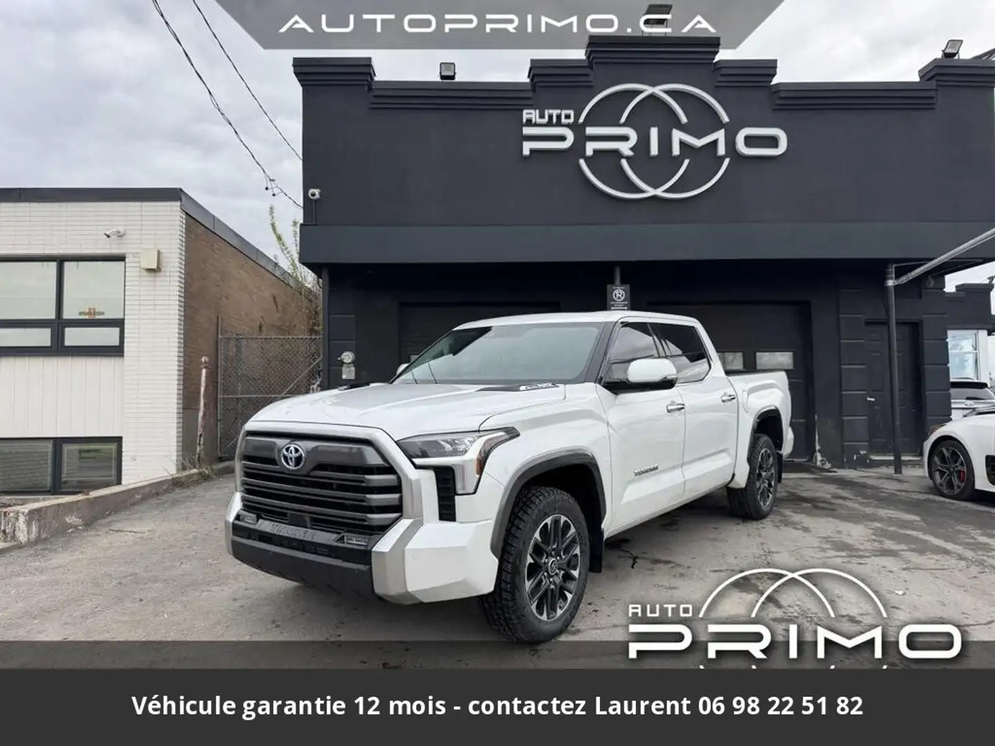 Toyota Tundra Limited Hybride Tout compris hors homologation 450 Blanc - 1