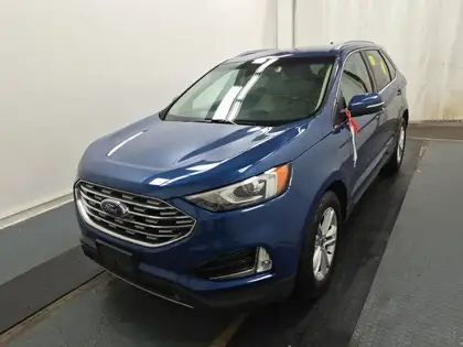 Blue 2020 Ford Edge SEL FWD SUV / Crossover Front-Wheel Drive 8-Speed Automatic