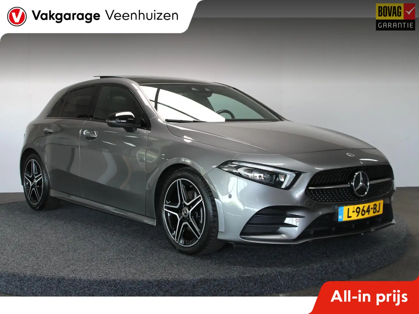 Mercedes-Benz A 180 Business Solution AMG|Rijklaar prijs|Pano|Sfeer|Me Grau - 1