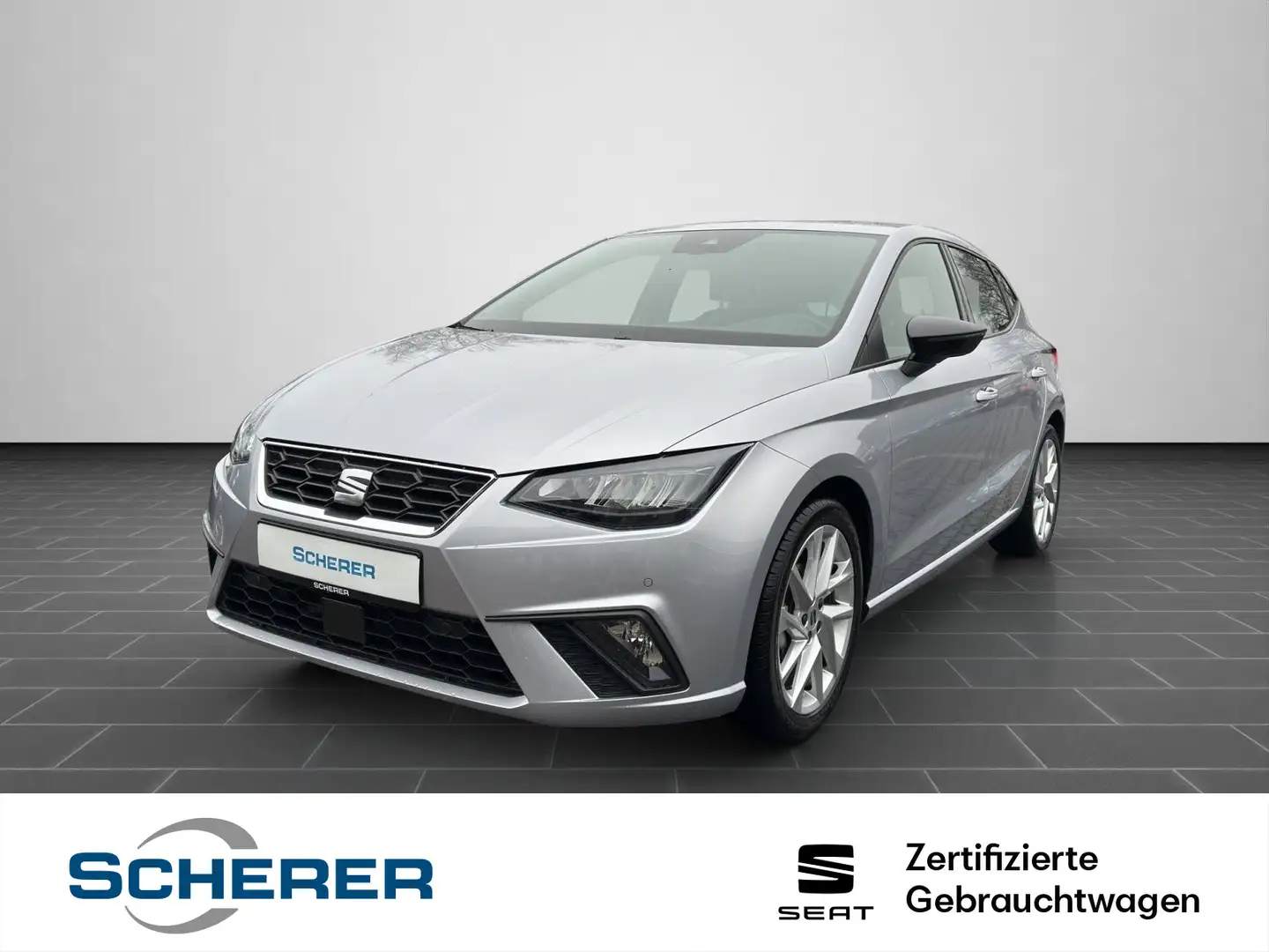 SEAT Ibiza 1.0 TSI FR Edition LED SHZ EPH Silber - 1