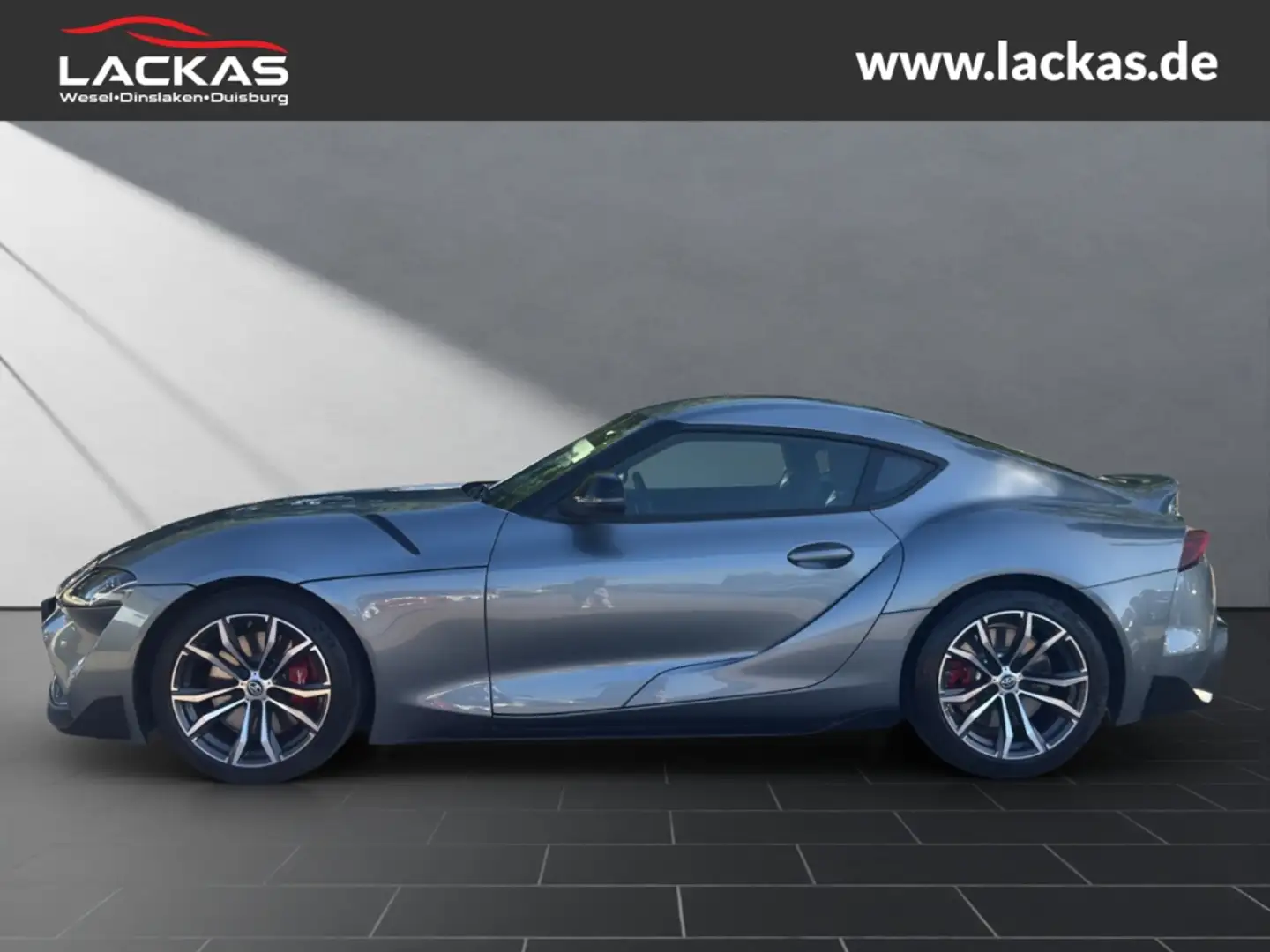 Toyota Supra 2.0*TOP*1.HAND*VOLL-LEDER*PREMIUM-PAKET* Szürke - 2