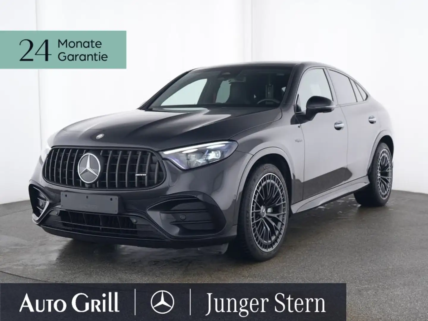 Mercedes-Benz GLC 43 AMG GLC 43 4M AMG Cp. Night II Perf Sitz*Lenkrad AHK Grau - 1