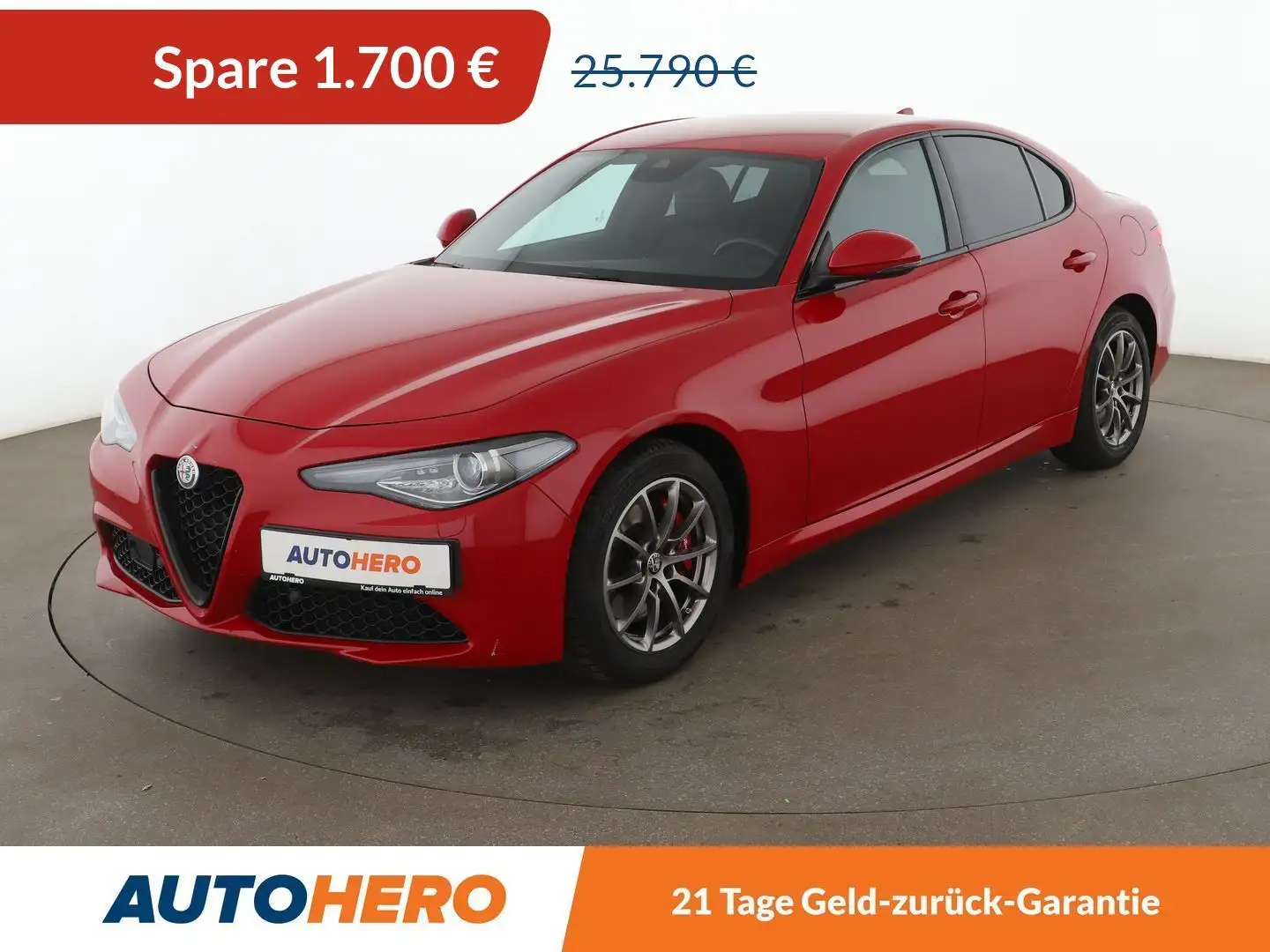Alfa Romeo Giulia 2.0 Turbo Sprint Aut.*NAVI*PDC*SHZ* Rot - 1