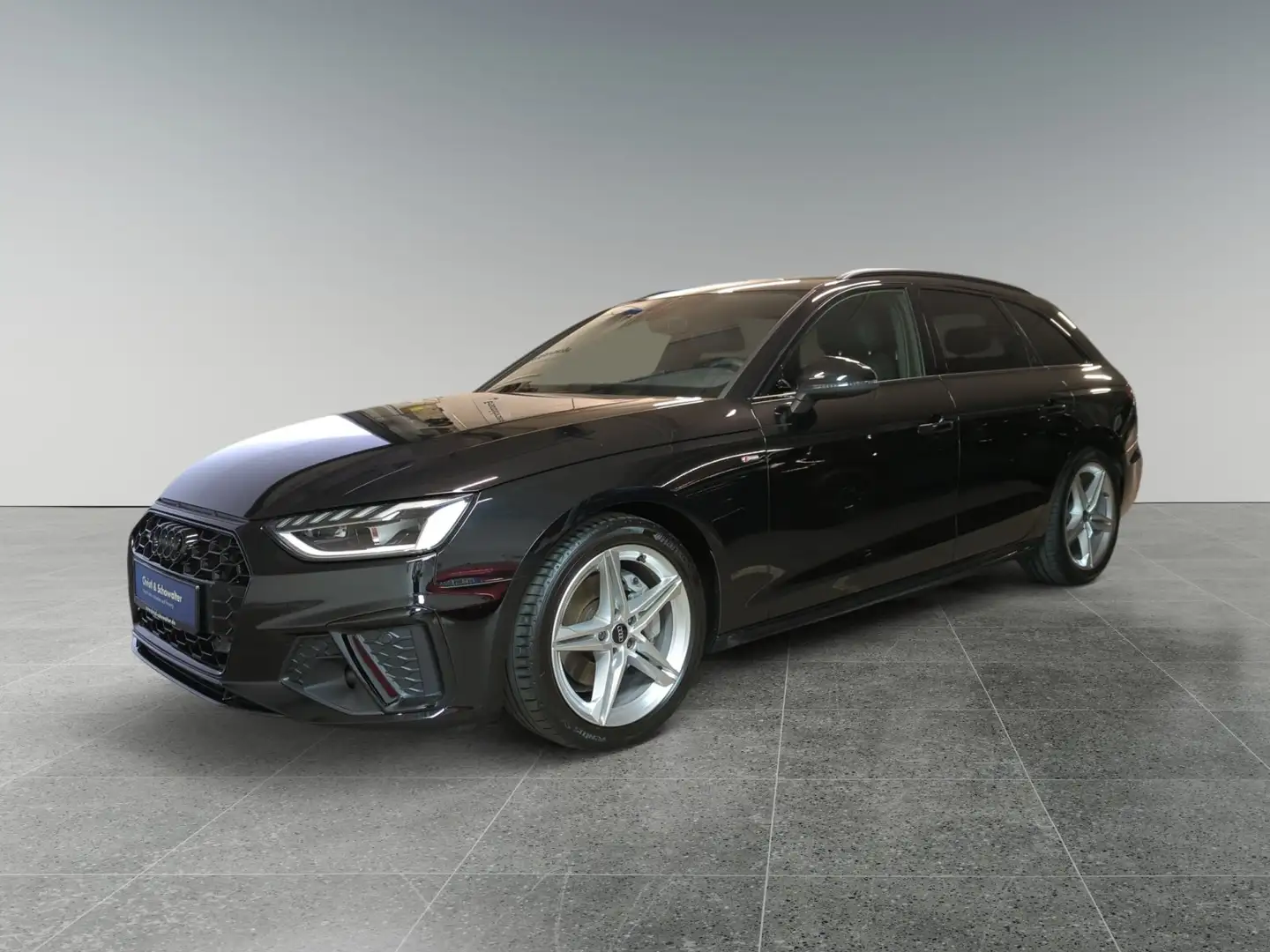 Audi A4 Avant 40 TDI quat S tronic S line LED NAVI Schwarz - 2