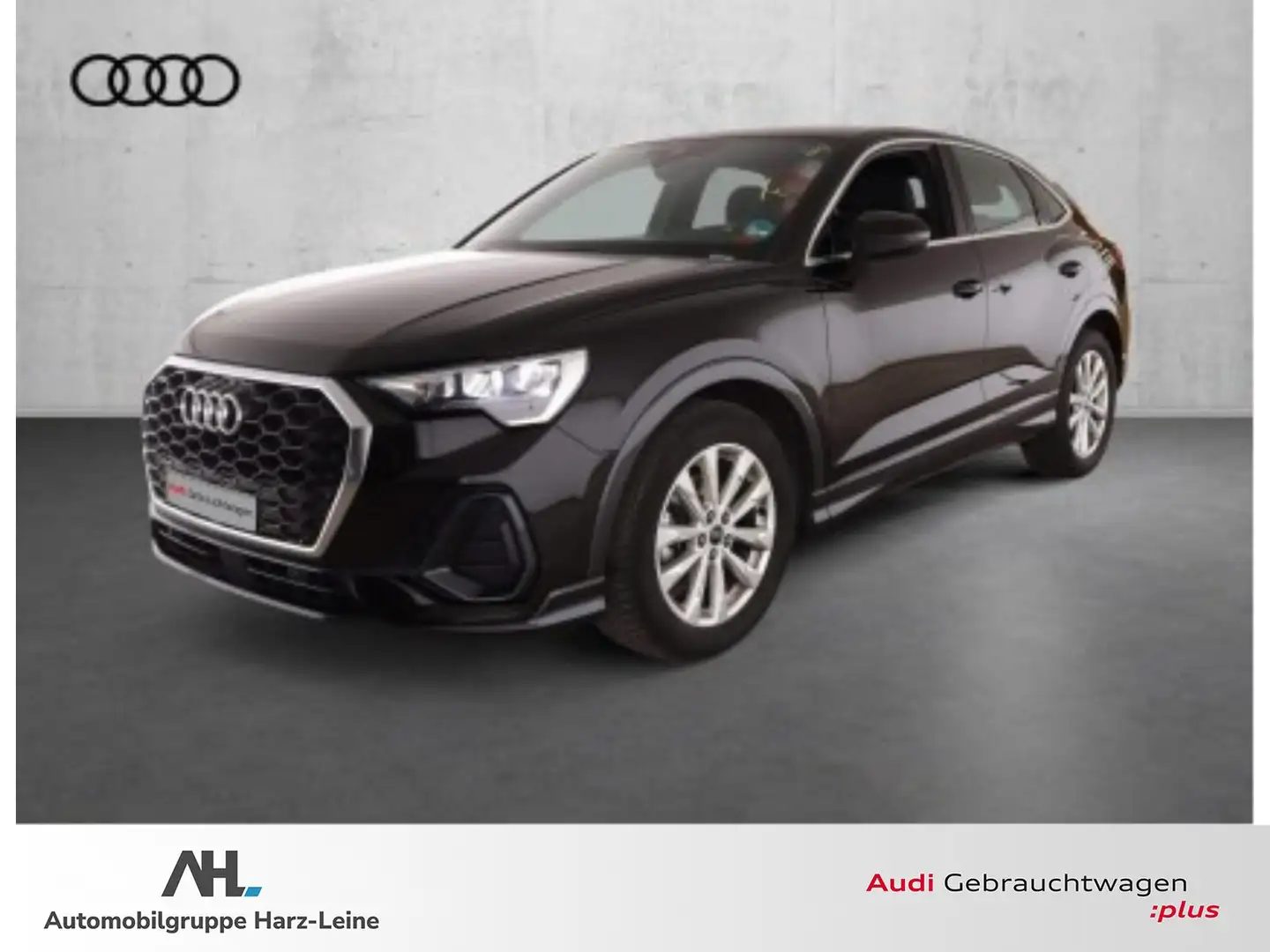 Audi Q3 Sportback 35 TDI S-tronic RFK Leder MMI Navi plus Schwarz - 1
