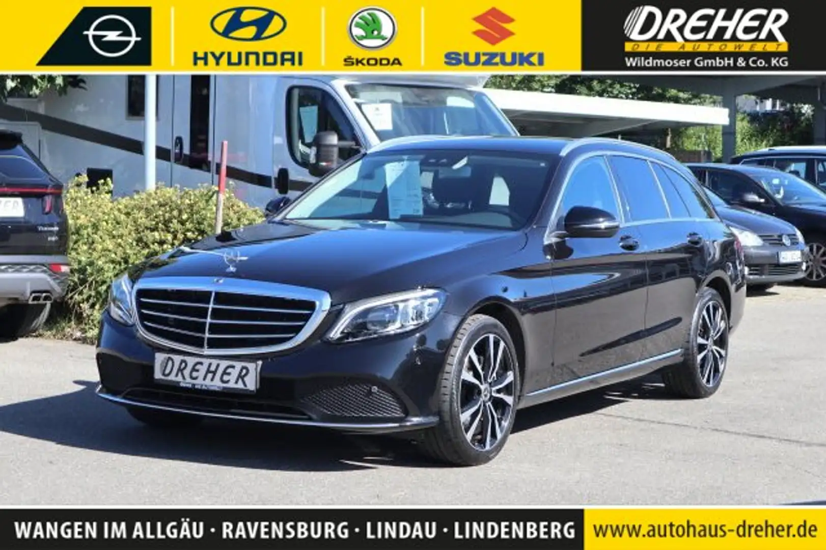 Mercedes-Benz C 300 C 300 T Exclusive Navi/Autom./LED/Kamera//LM Klima Schwarz - 1