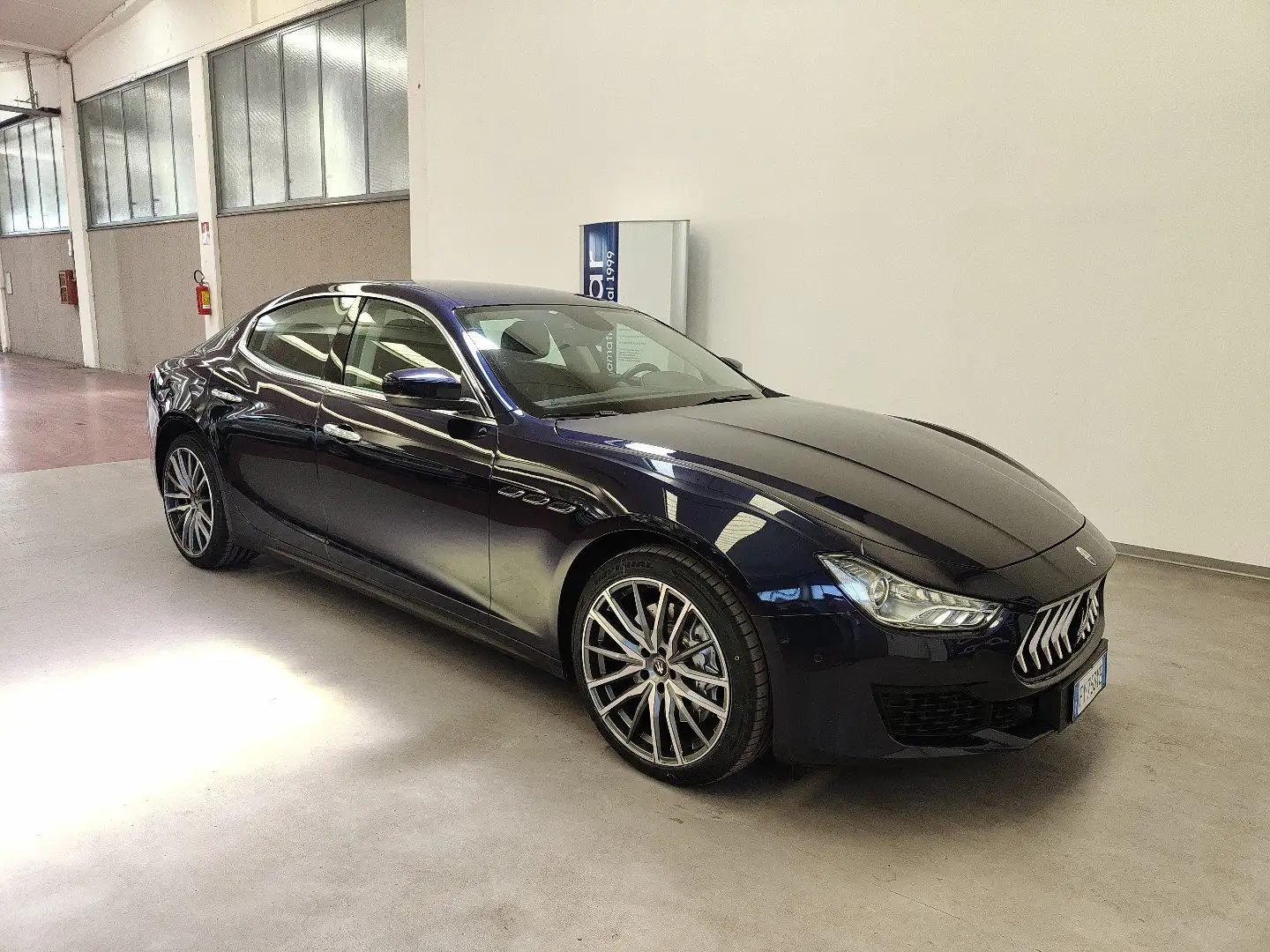 Maserati Ghibli 3.0 Diesel 250 CV auto Pelle Cruise Navi Xeno 20” Blau - 2