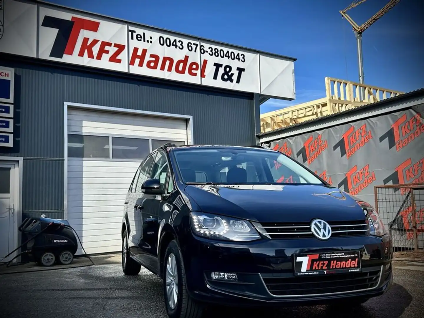 Volkswagen Sharan Comfortline DSG Zwart - 1