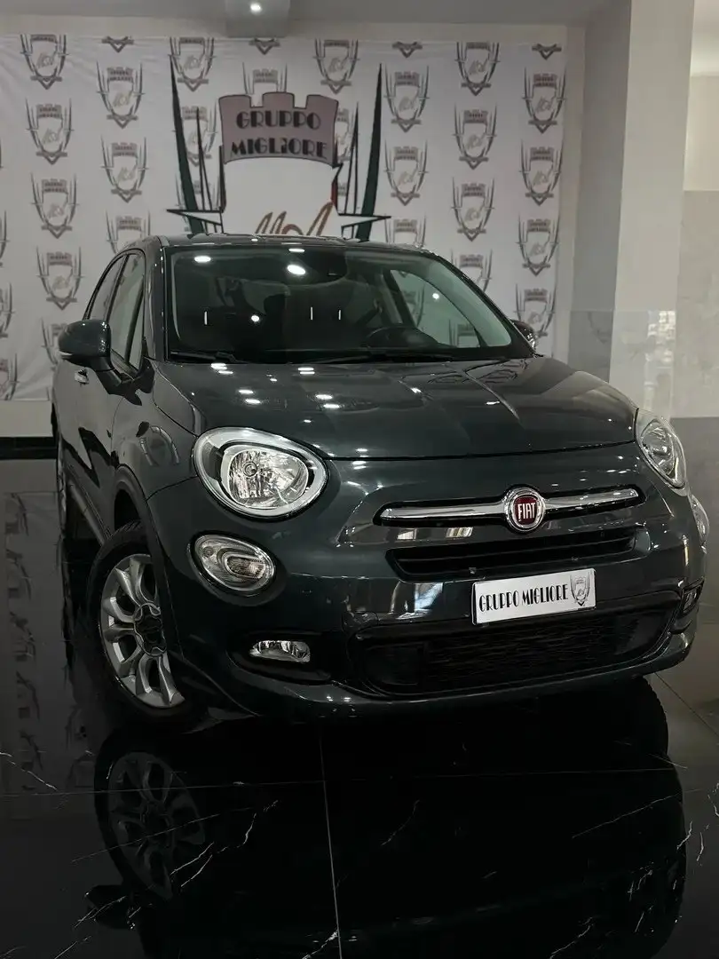 Fiat 500X 500 X 2015 1.6 mjt Lounge 4x2 120cv Grigio - 1