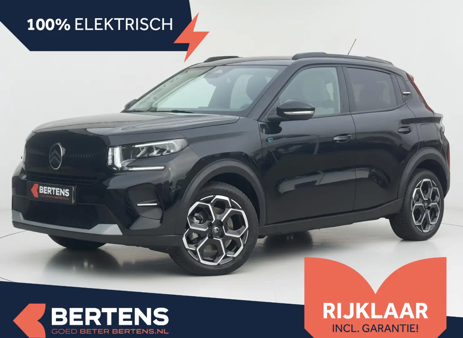 Citroen E-C3 Max 113pk Comfort Range 44 kWh | 3 fase | Camera | Schwarz - 1
