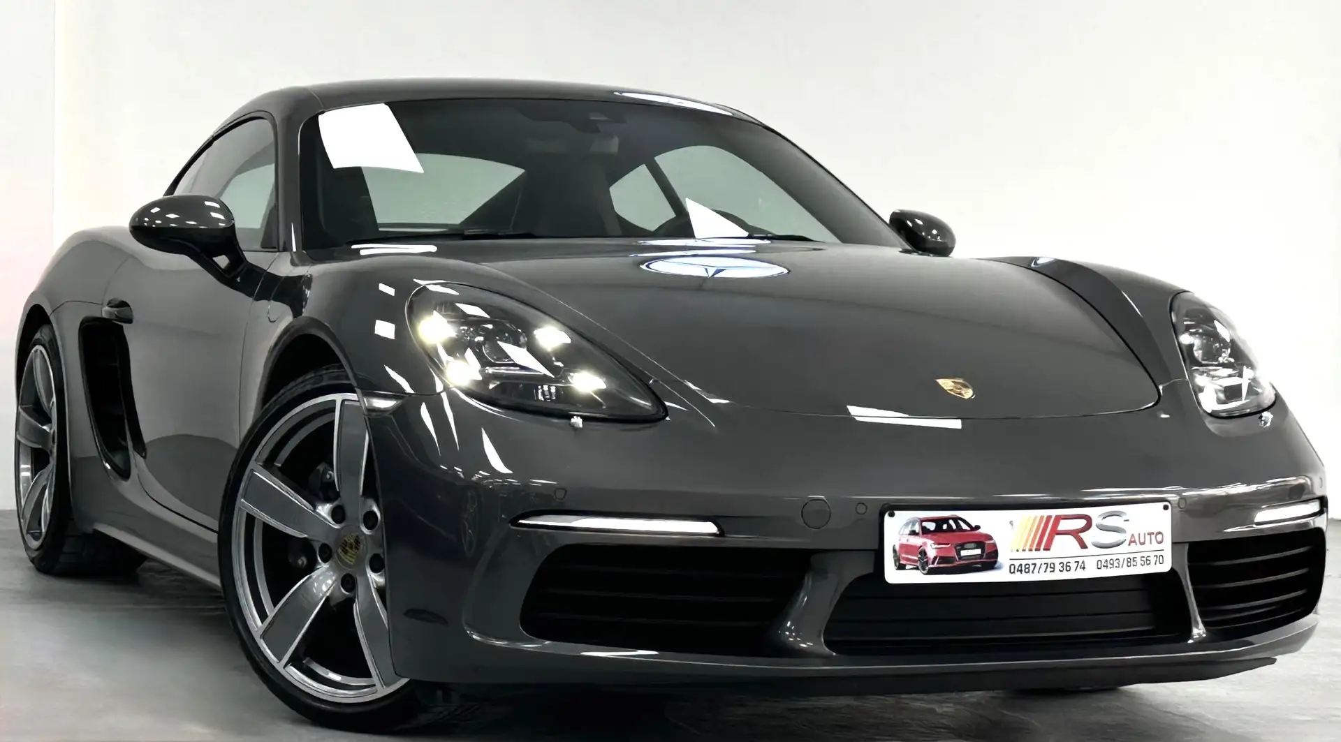 Porsche 718 Cayman 2.0 Turbo PDK-GARANTIE 12 MOIS-PARFAIT ETAT Gris - 2
