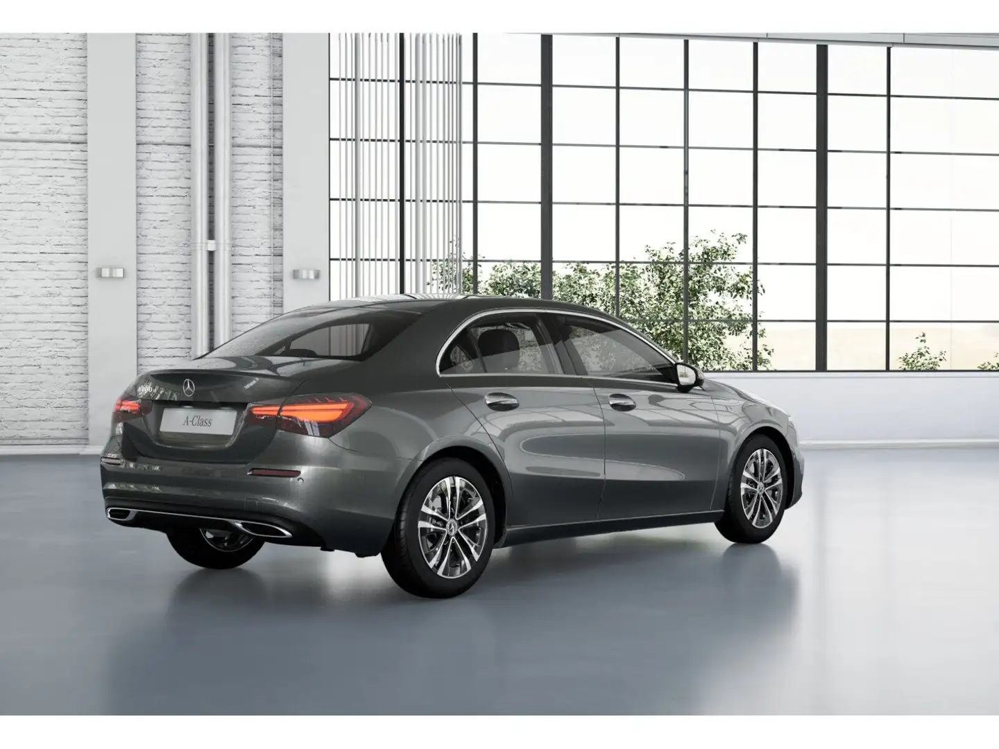 Mercedes-Benz A 200 d Limousine #STANDHZG #PANO-SD #MULTIBEAM Šedá - 2
